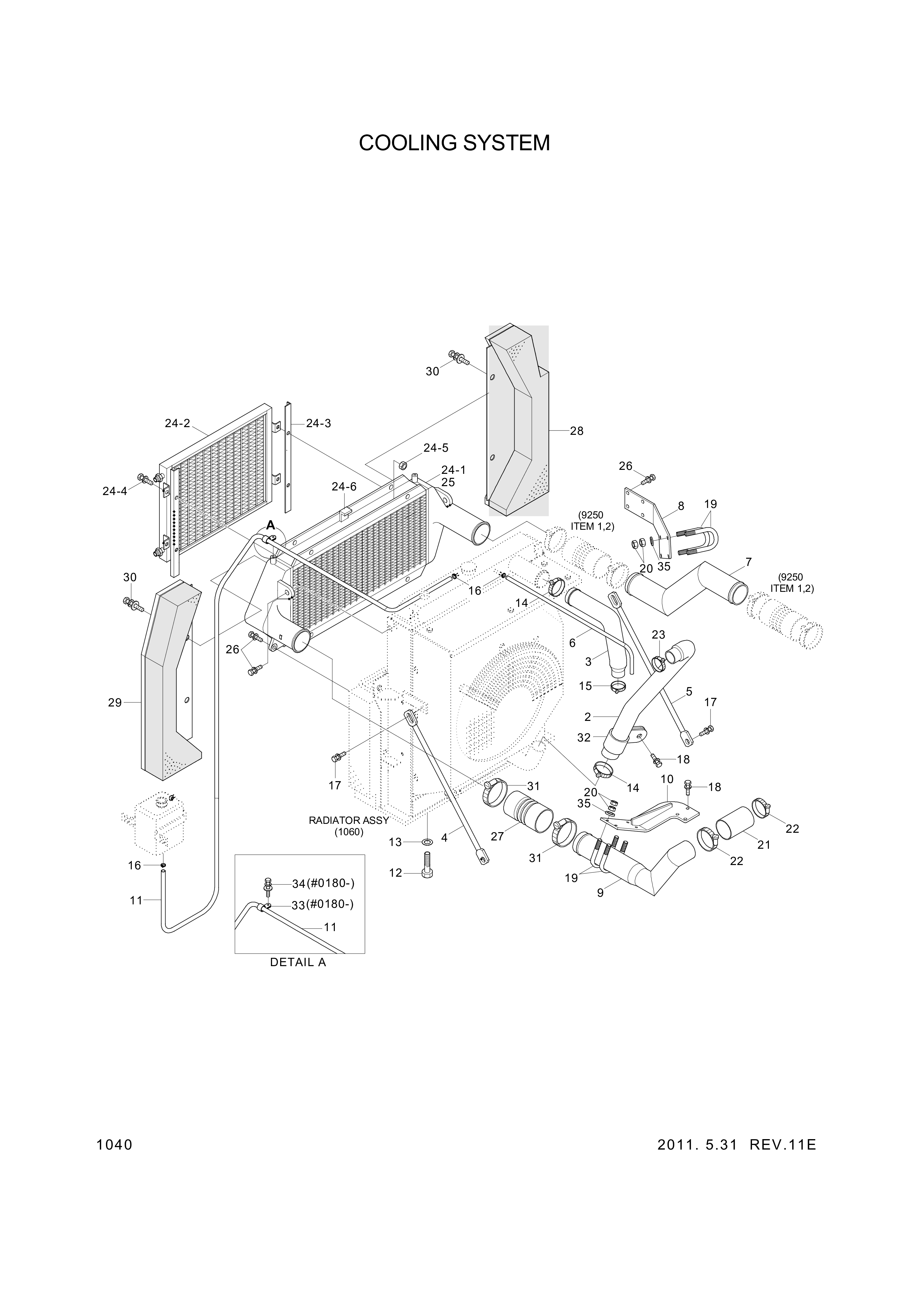 drawing for Hyundai Construction Equipment S572-690006 - CLAMP-WIRE (figure 4)