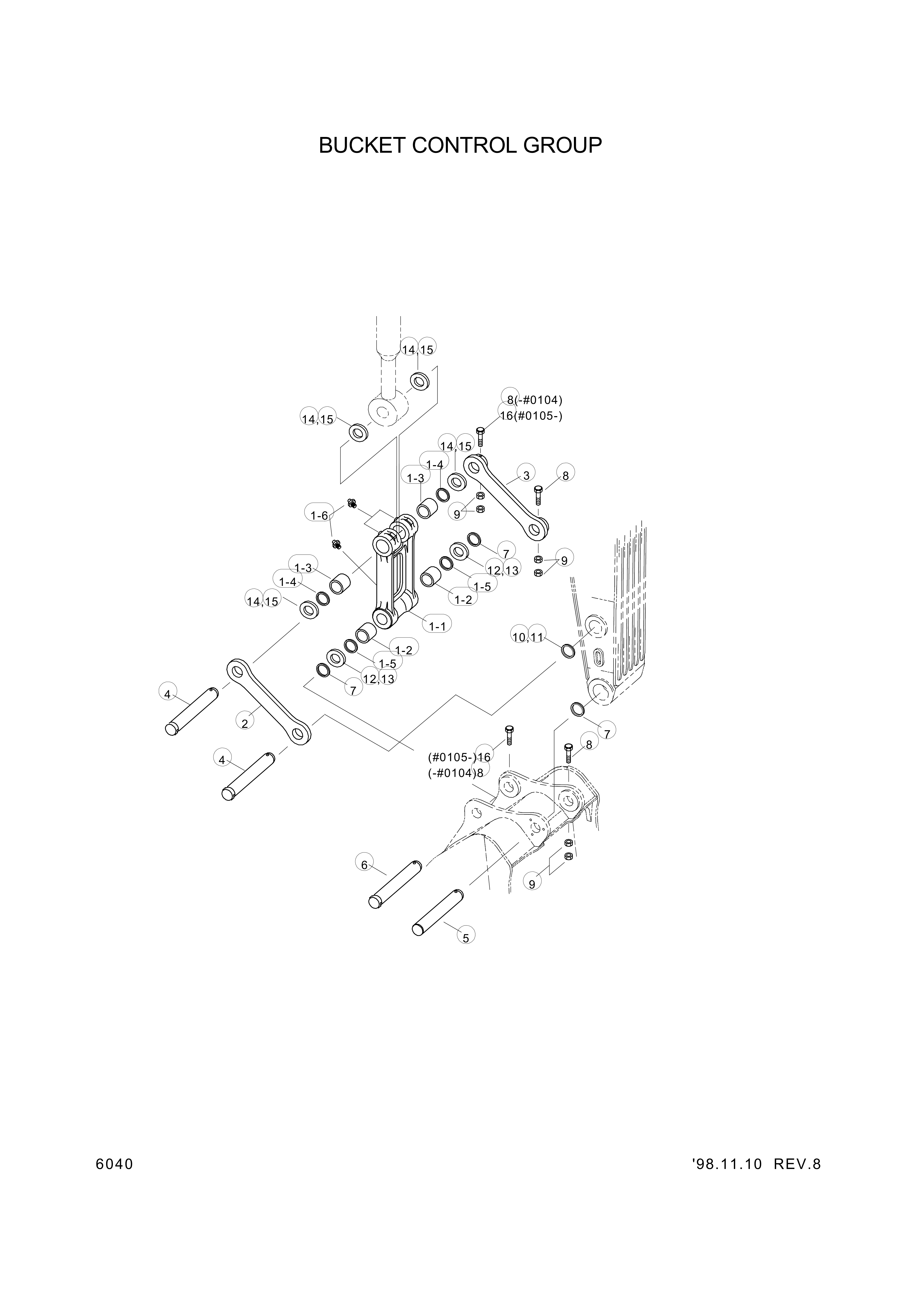 Technical drawing of Hyundai Construction Equipment S392-100165 SHIM-ROUND 2.0 with dimensions and layout