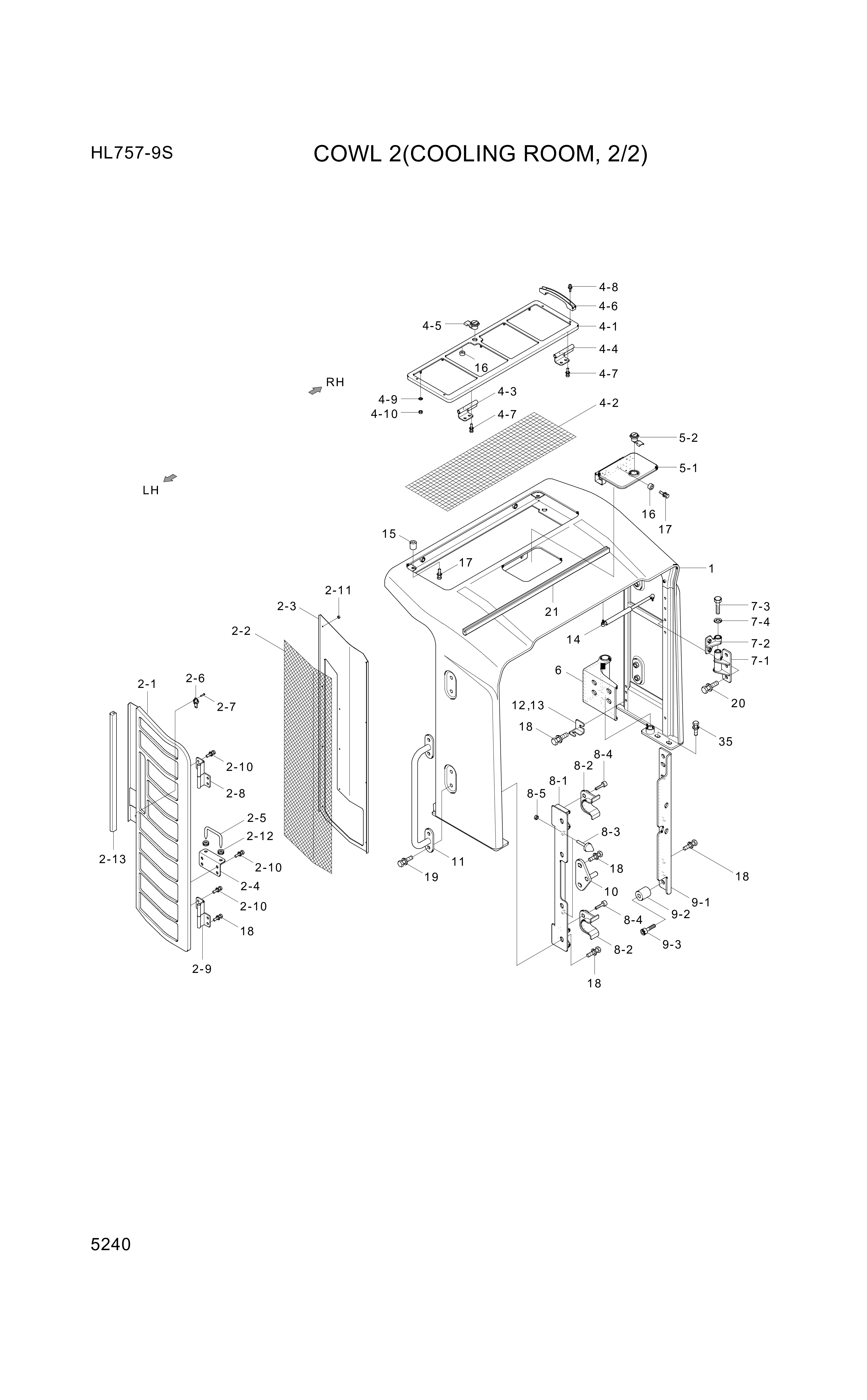 drawing for Hyundai Construction Equipment S281-041006 - NUT-FLANGE (figure 4)