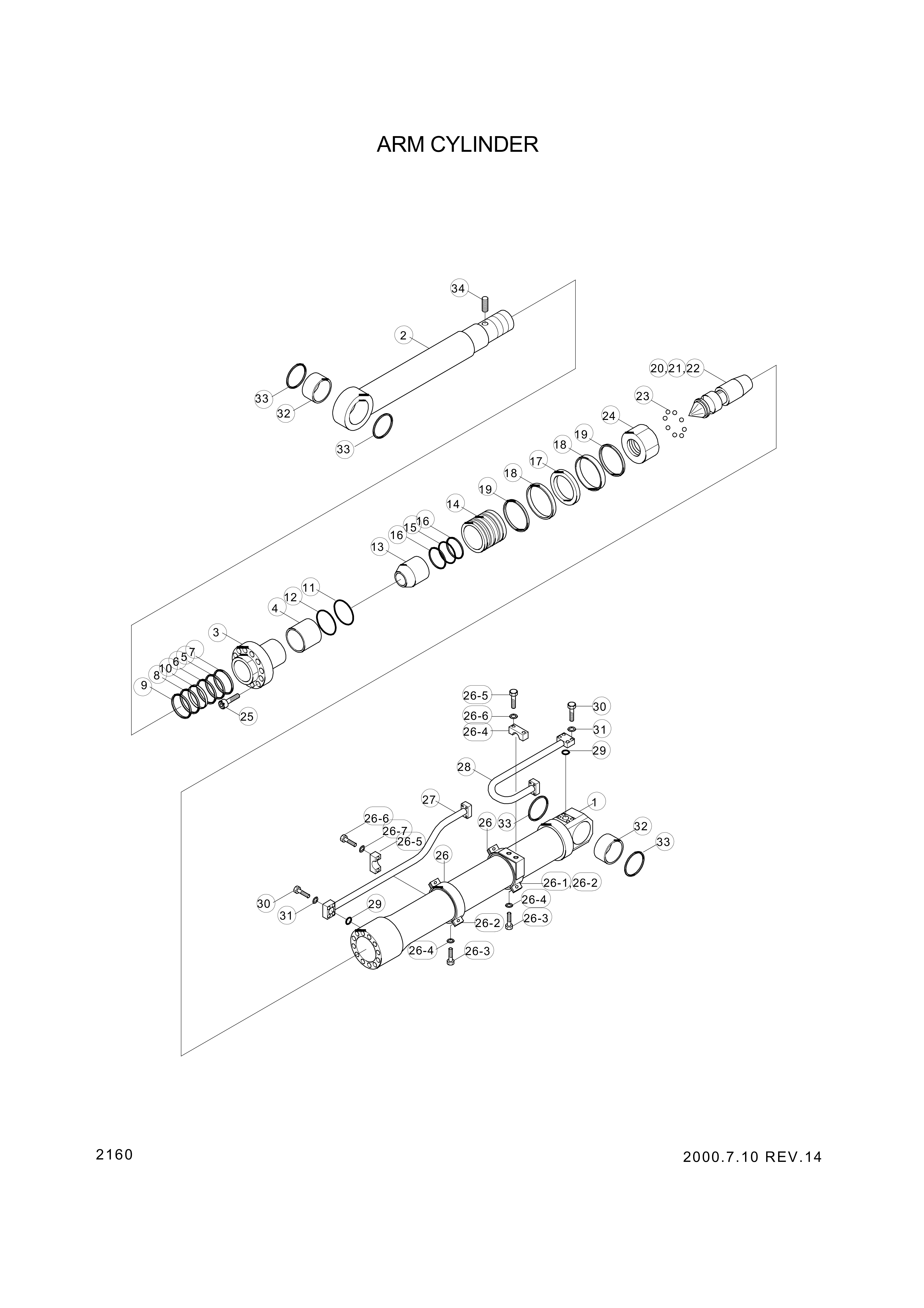 drawing for Hyundai Construction Equipment 159-21 - SPRING-COIL (figure 2)