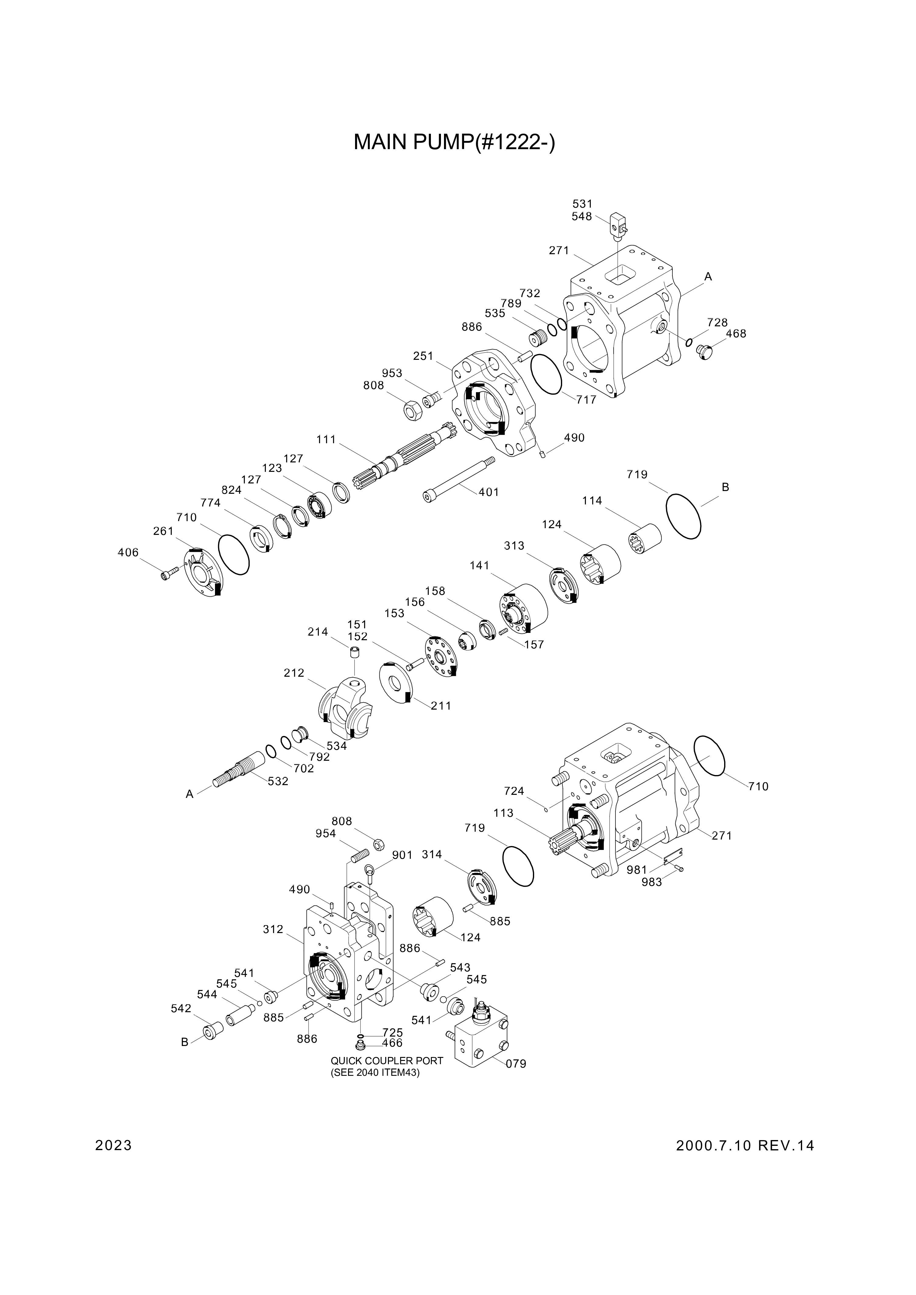 drawing for Hyundai Construction Equipment XKAH-00233 - SHAFT-DRIVE (figure 4)