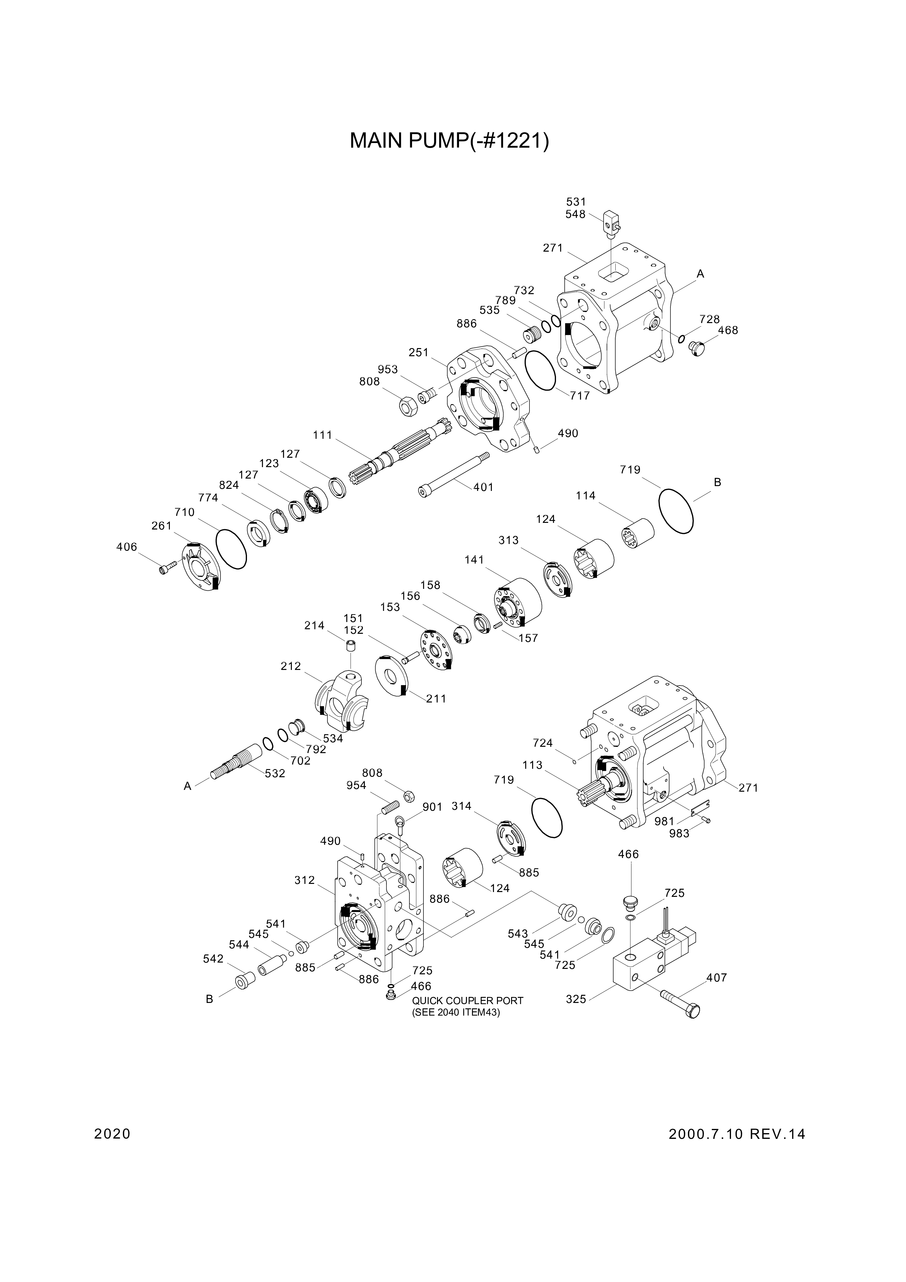 Technical drawing of Hyundai Construction Equipment XKAH-00213 PLATE-VALVE RH with dimensions and layout (figure 3)
