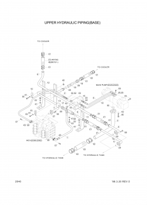 drawing for Hyundai Construction Equipment C00352A - O-RING (figure 4)