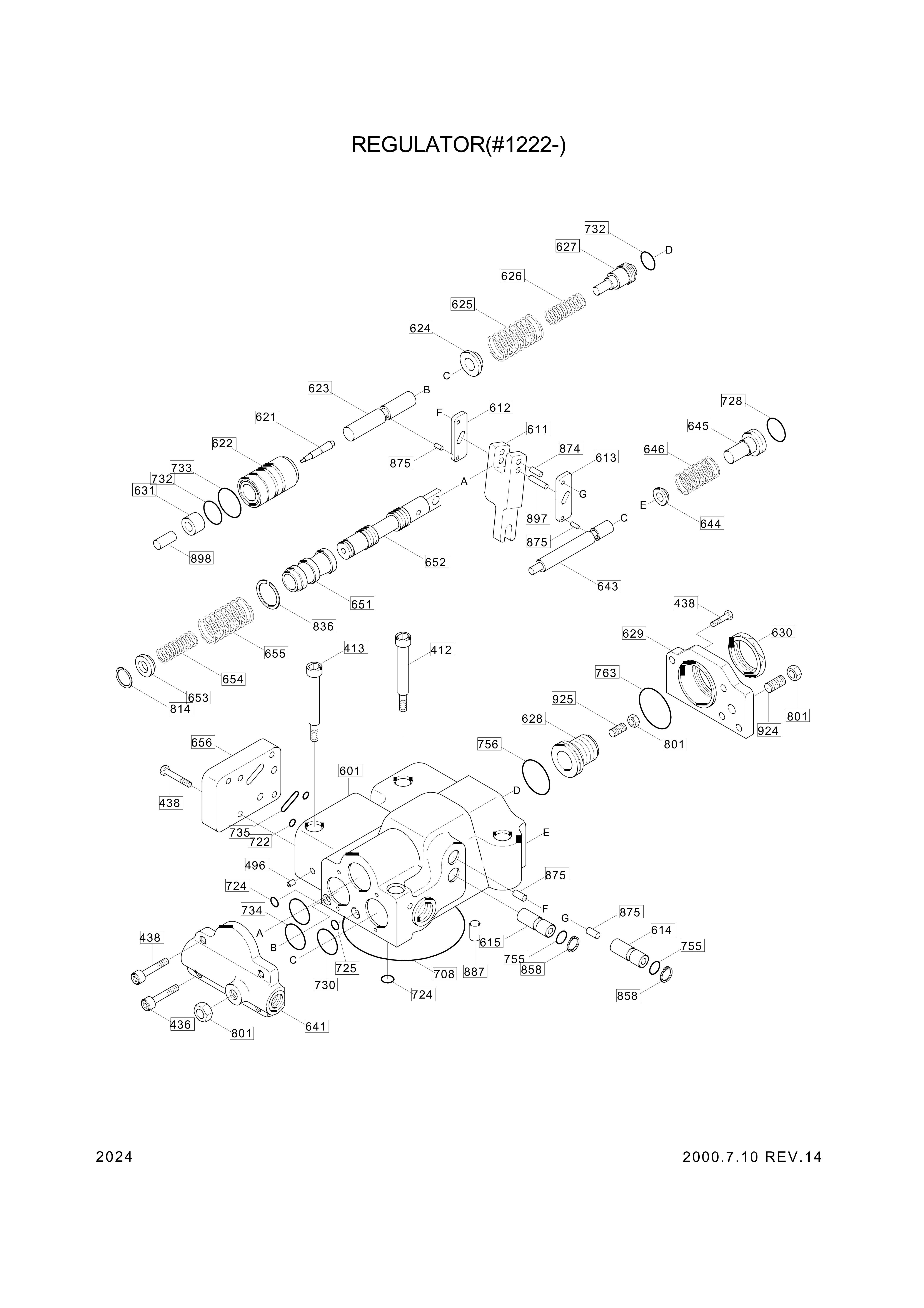 drawing for Hyundai Construction Equipment XJBN-00475 - O-RING (figure 2)