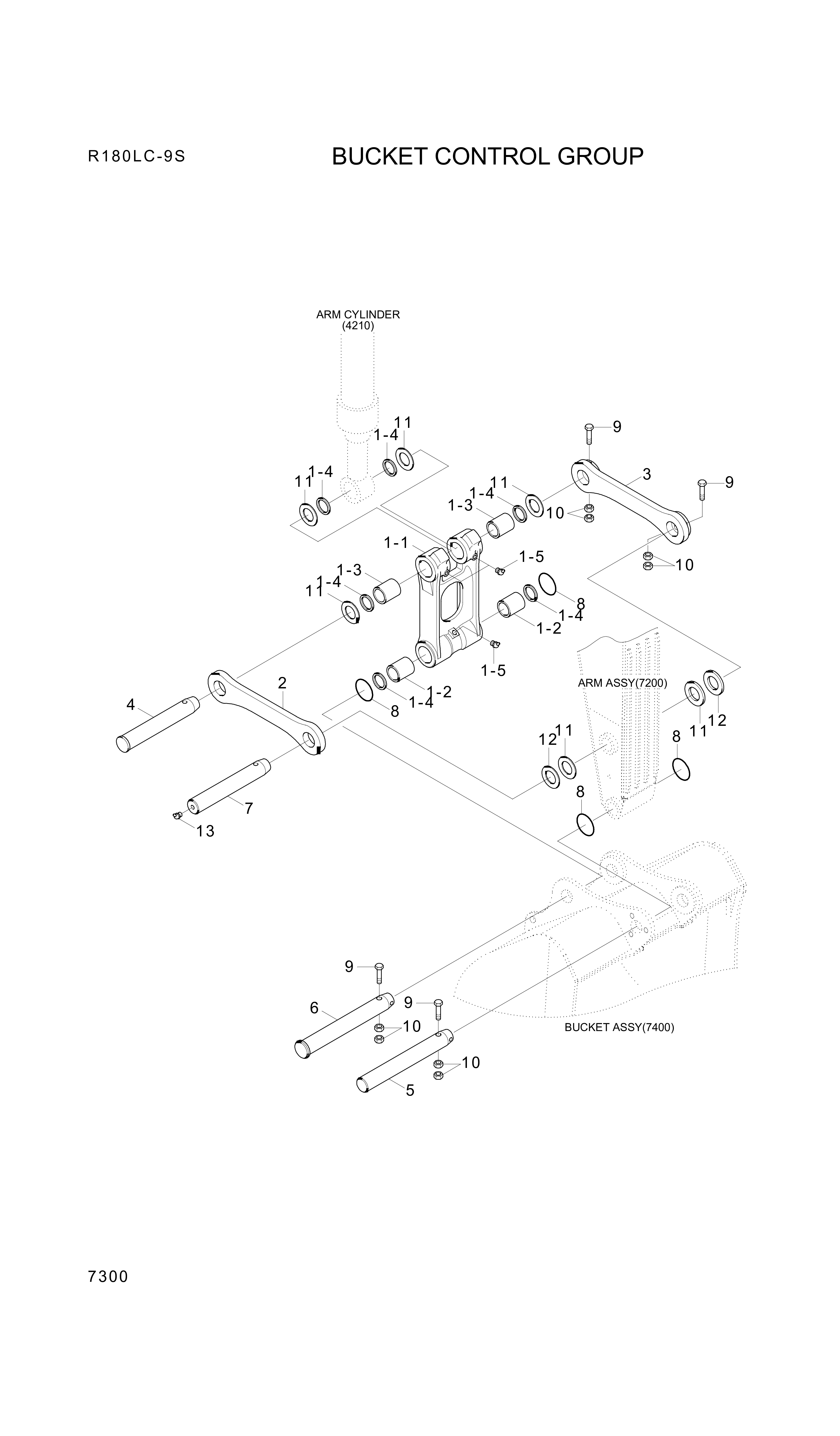 drawing for Hyundai Construction Equipment 61EK-11102 - PIN-JOINT (figure 4)