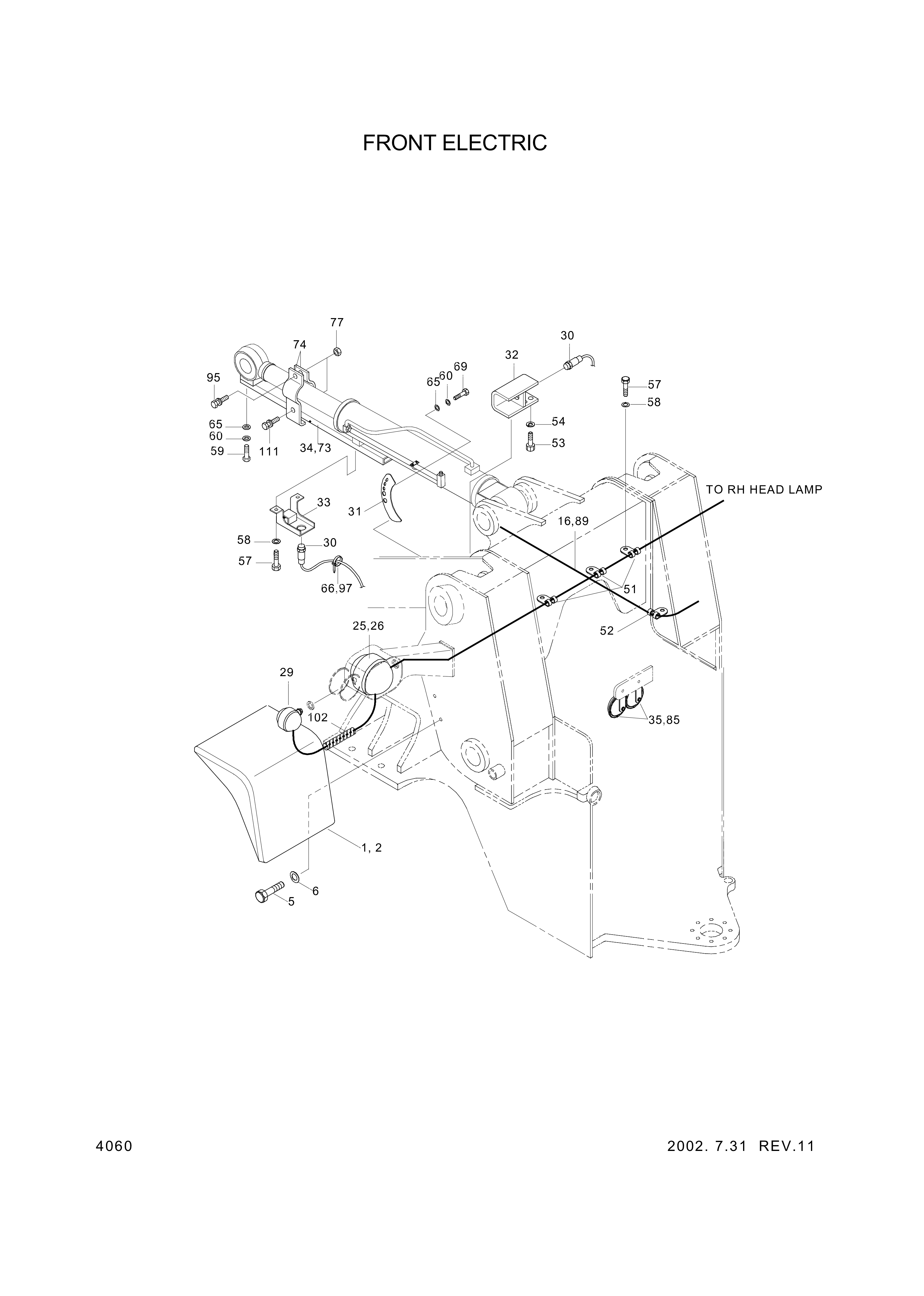 drawing for Hyundai Construction Equipment 24L3-00512 - PLATE (figure 1)