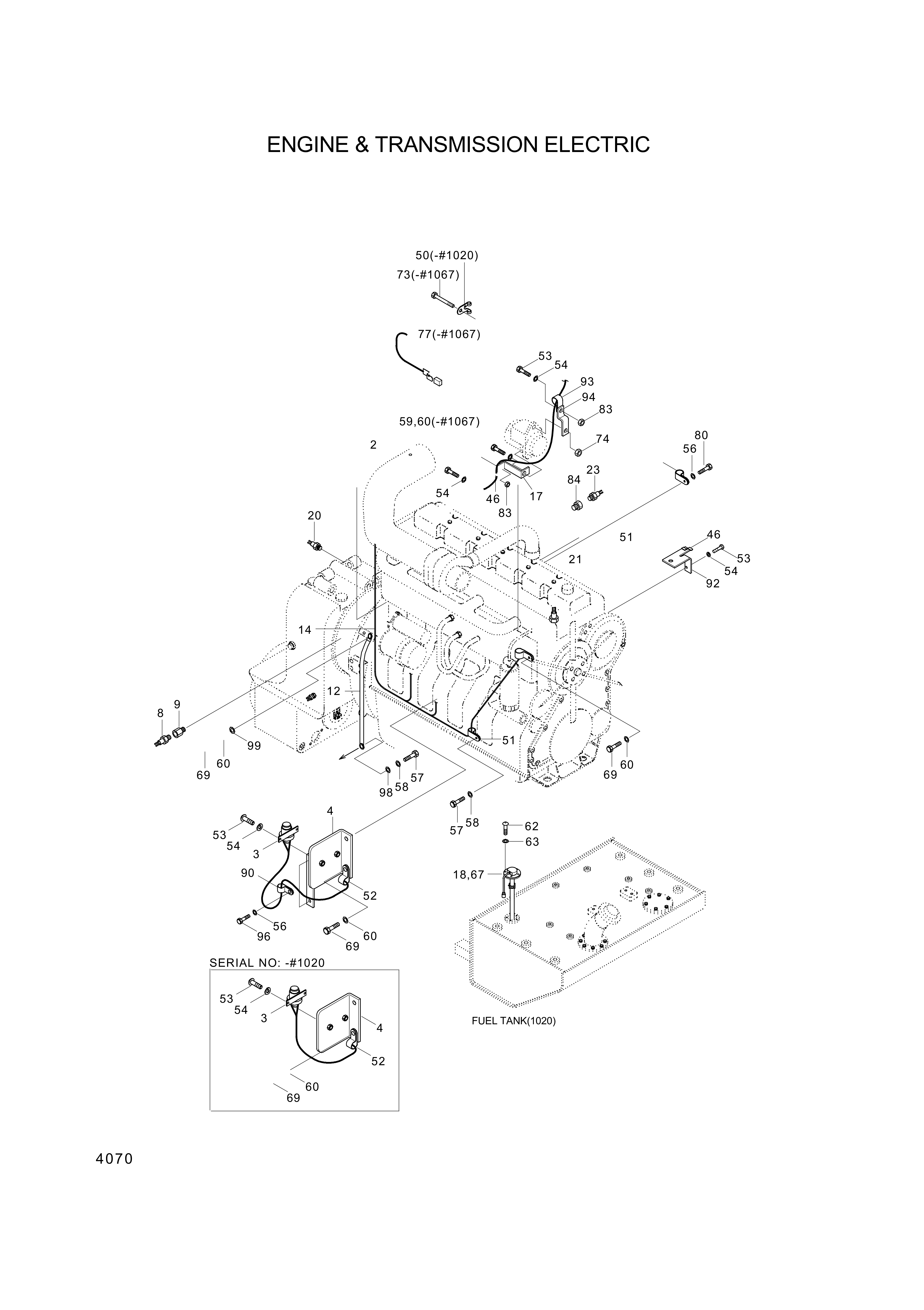 drawing for Hyundai Construction Equipment 24L3-00503 - BRACKET (figure 1)