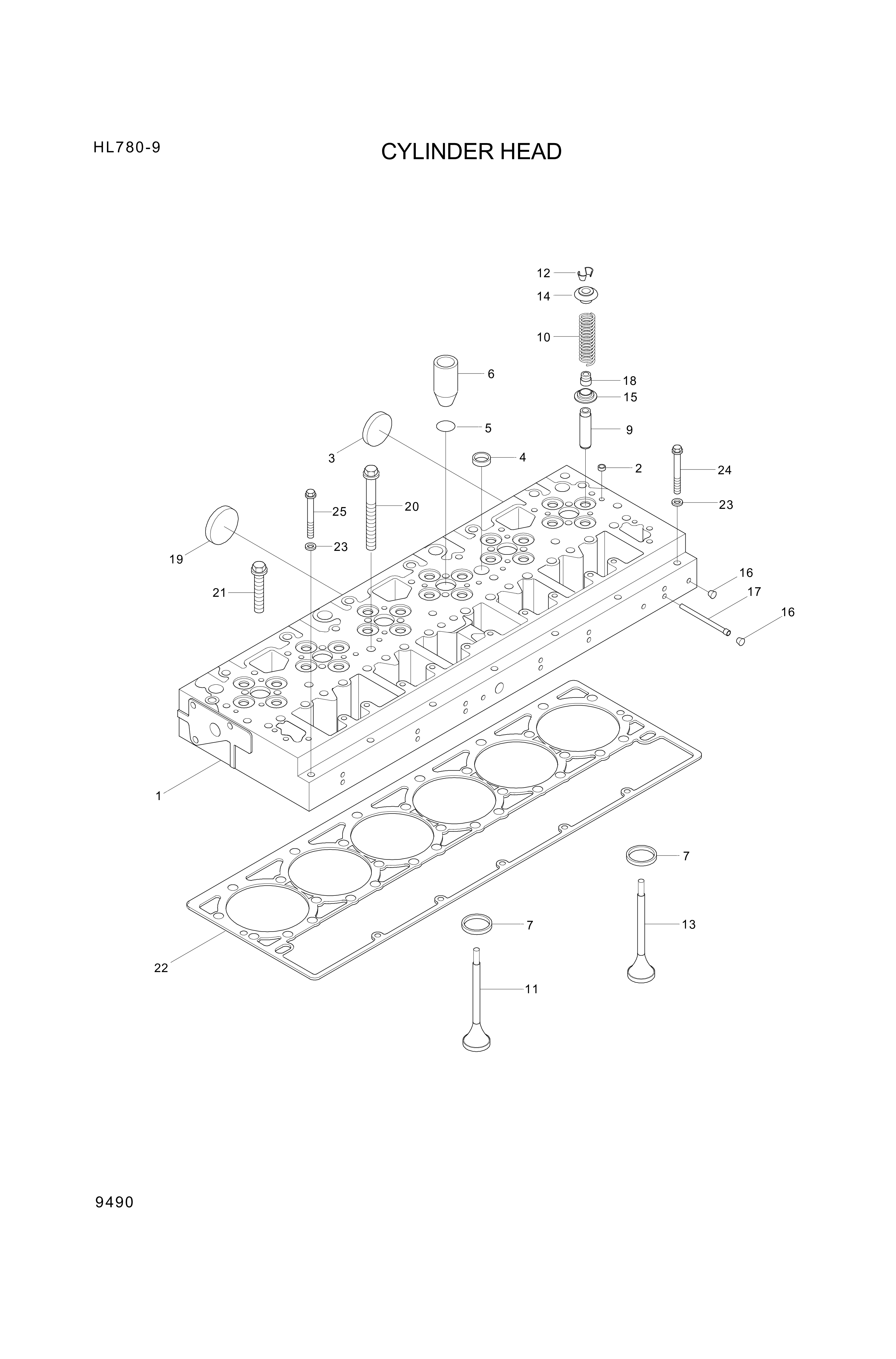 drawing for Hyundai Construction Equipment YUBP-04899 - RETAINER-SPRING (figure 3)