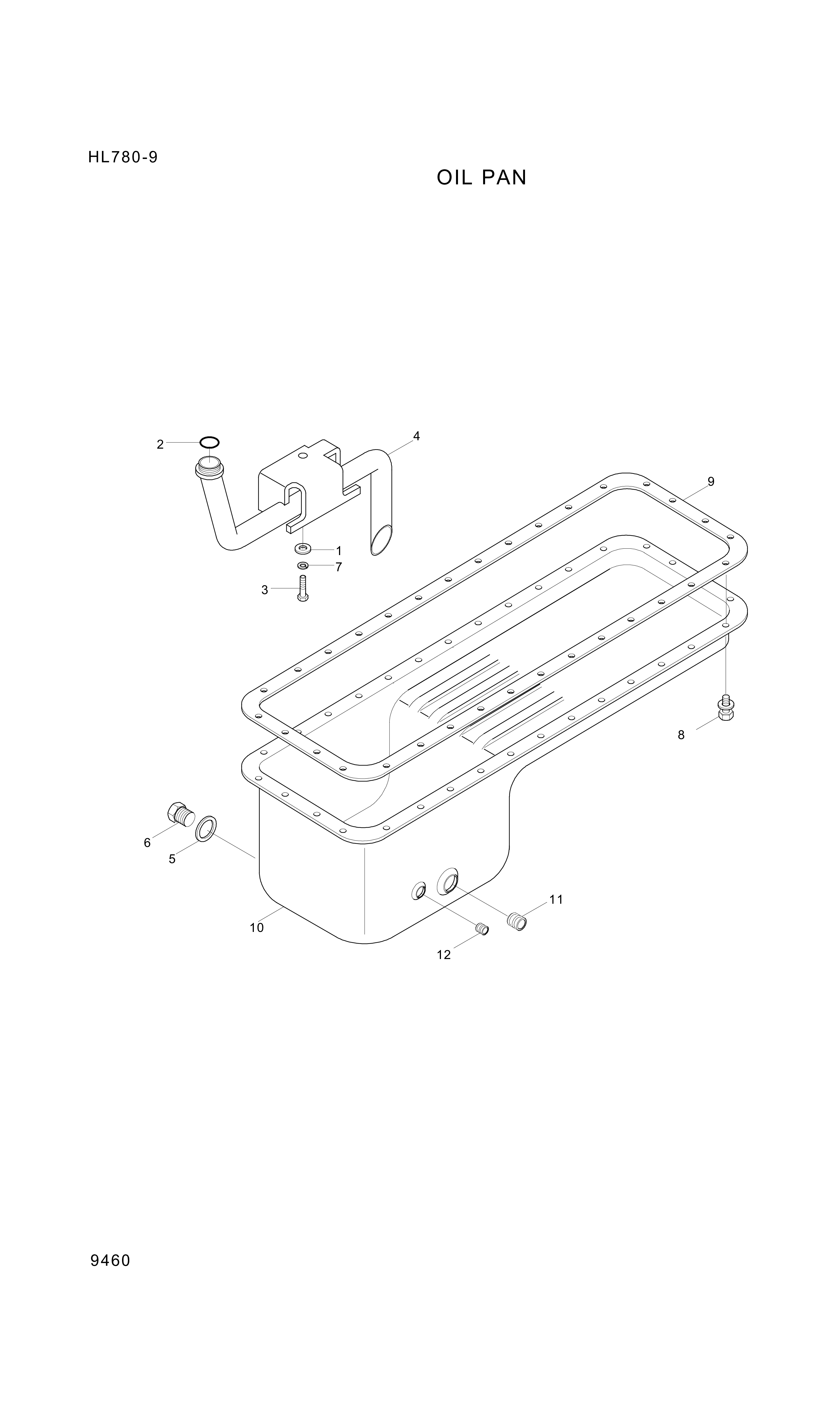 drawing for Hyundai Construction Equipment YUBP-06873 - SCREW-CAP (figure 3)