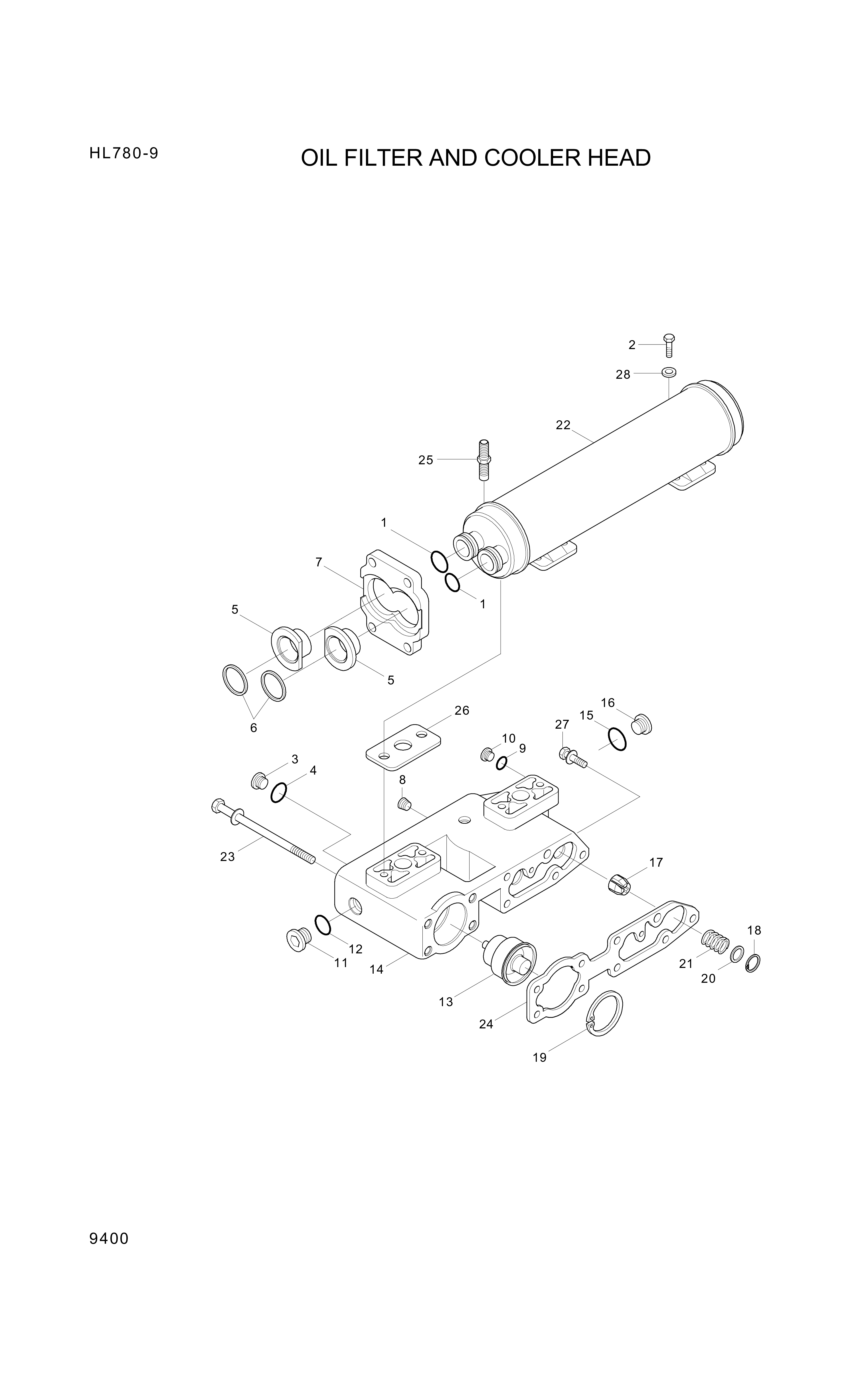 drawing for Hyundai Construction Equipment 3202101 - PLUG-THREADED (figure 5)