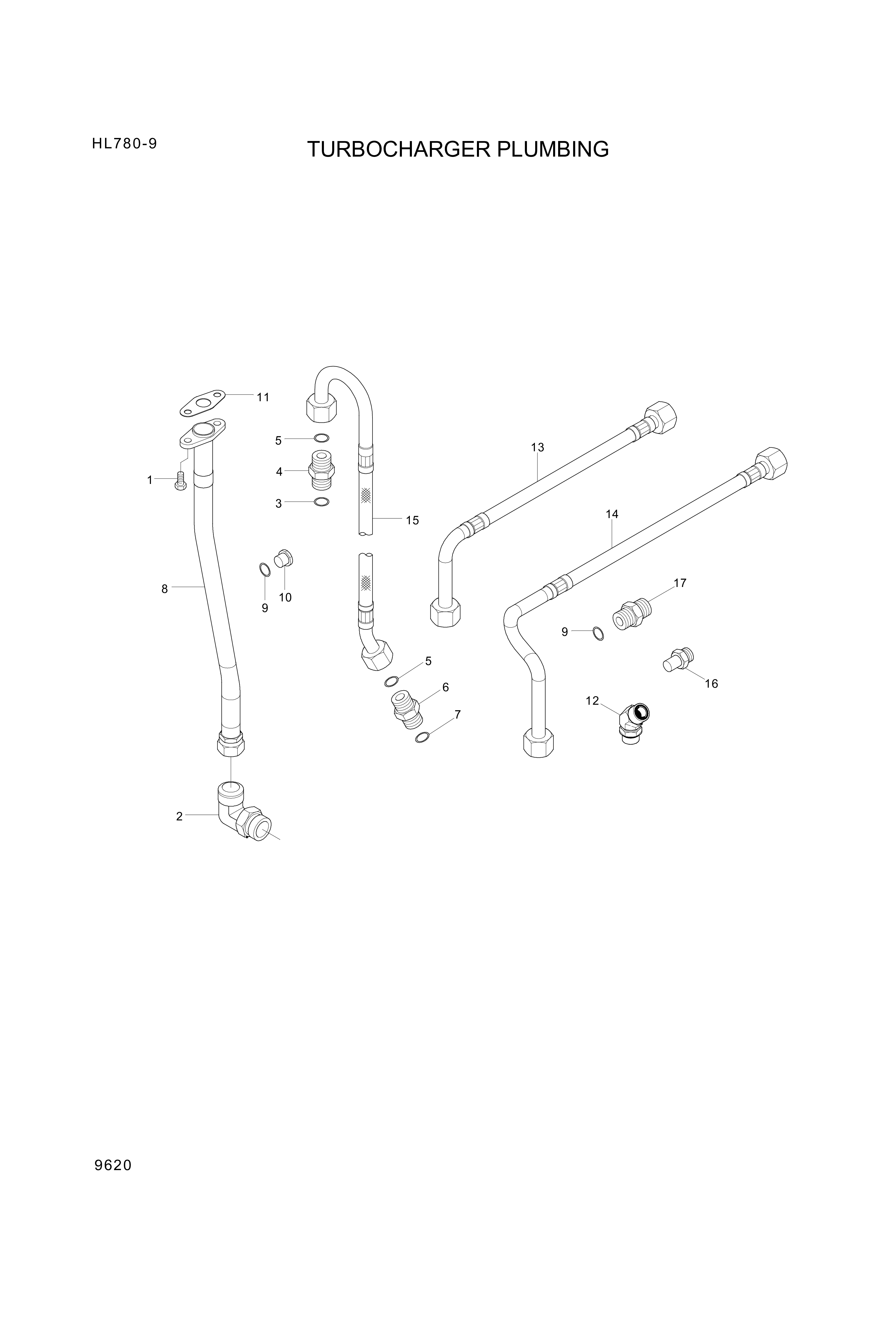 drawing for Hyundai Construction Equipment YUBP-04678 - UNION-MALE (figure 1)