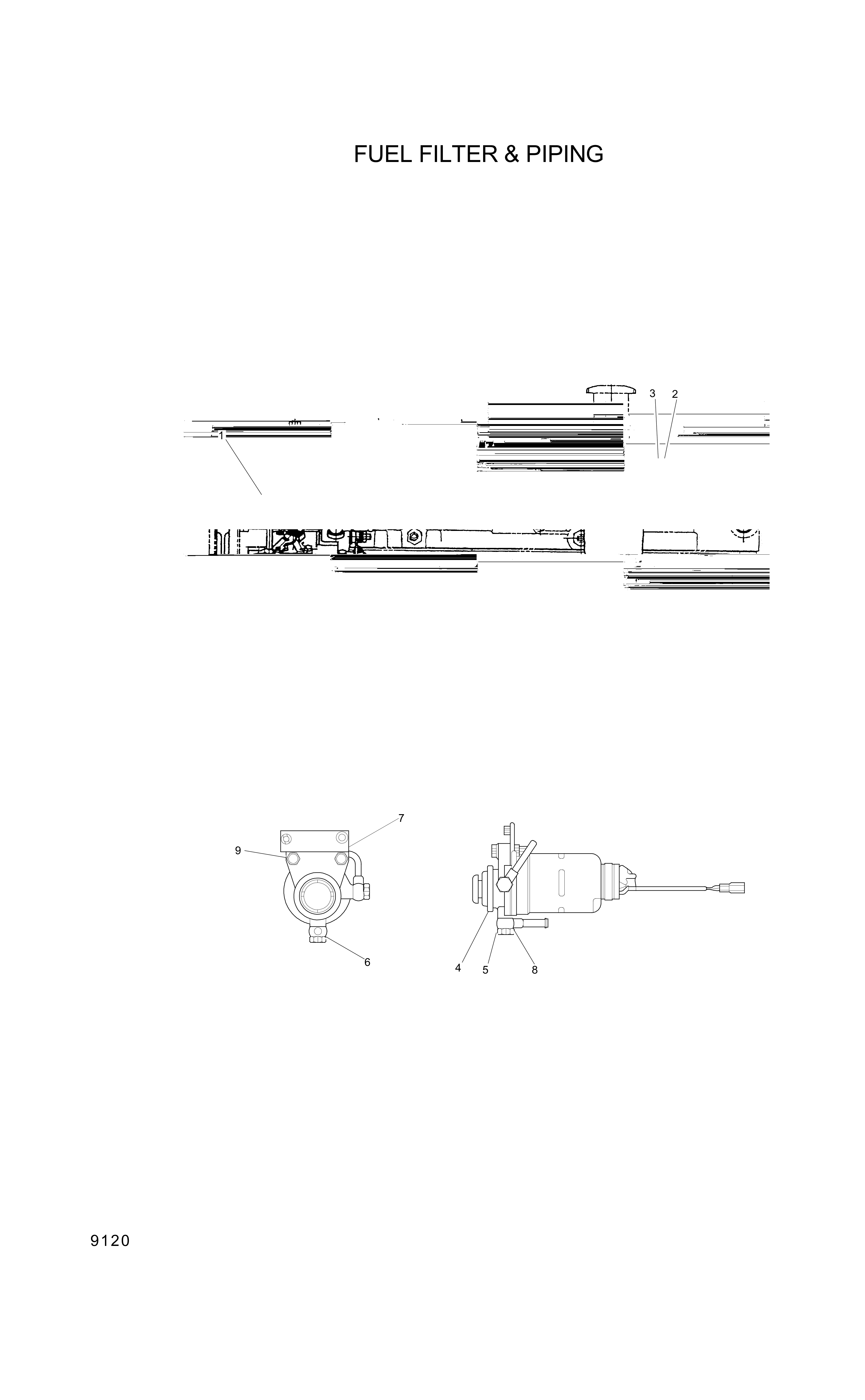 drawing for Hyundai Construction Equipment YUBP-06607 - PIPE-FUEL (figure 1)