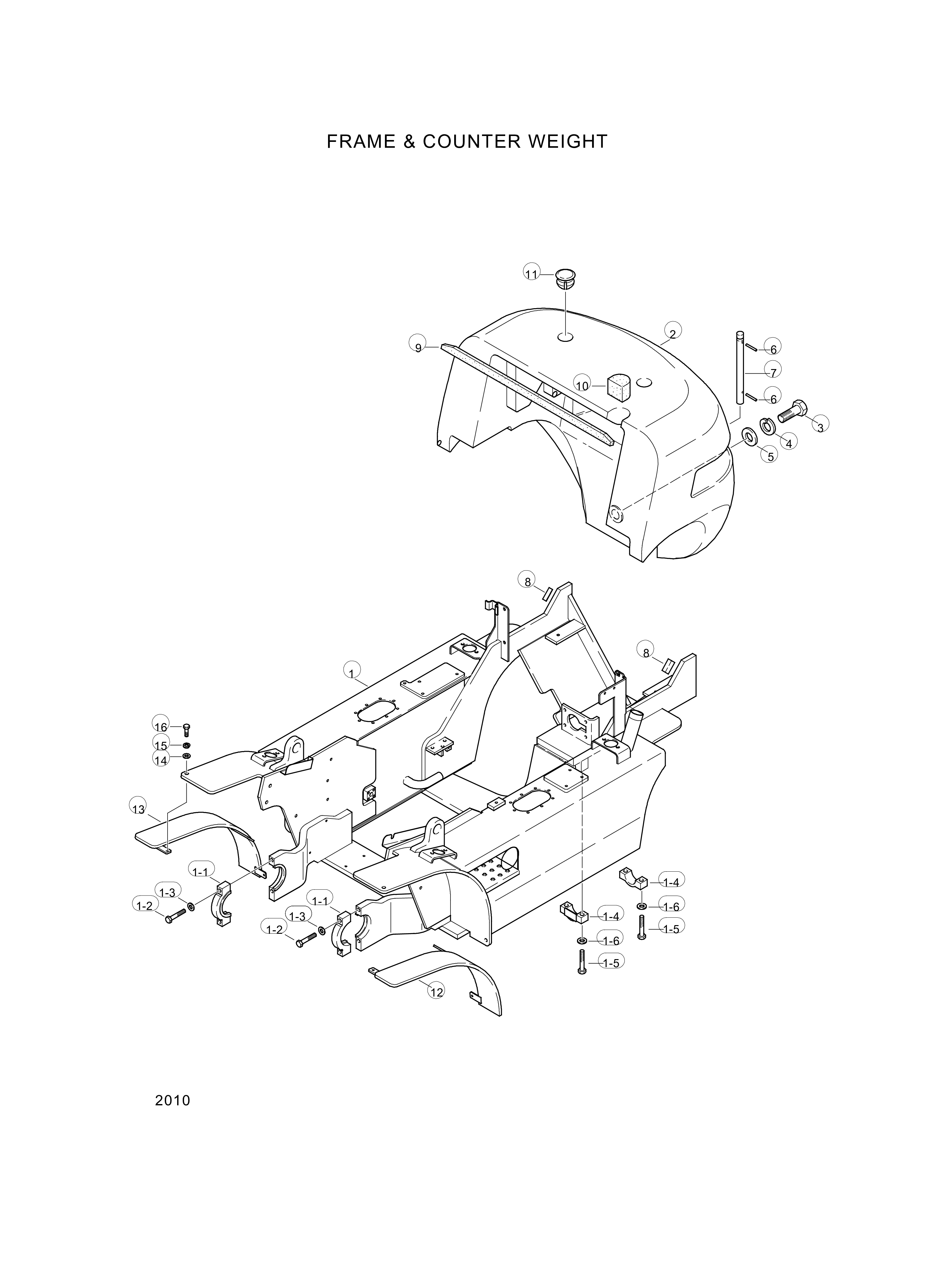 drawing for Hyundai Construction Equipment S177-100252 - BOLT-SOCKET (figure 1)