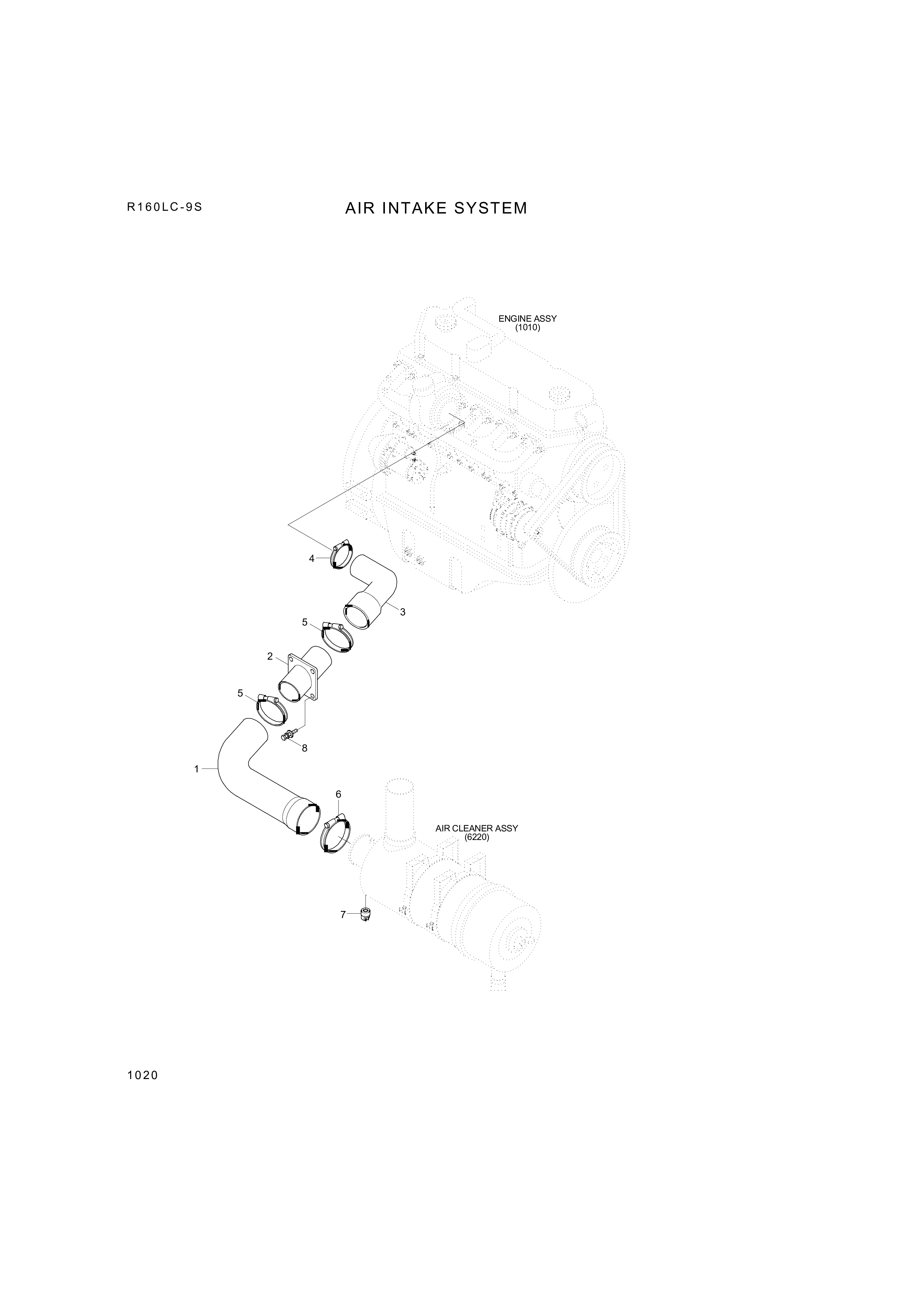 drawing for Hyundai Construction Equipment 11LB-40280 - CLAMP-HOSE (figure 5)