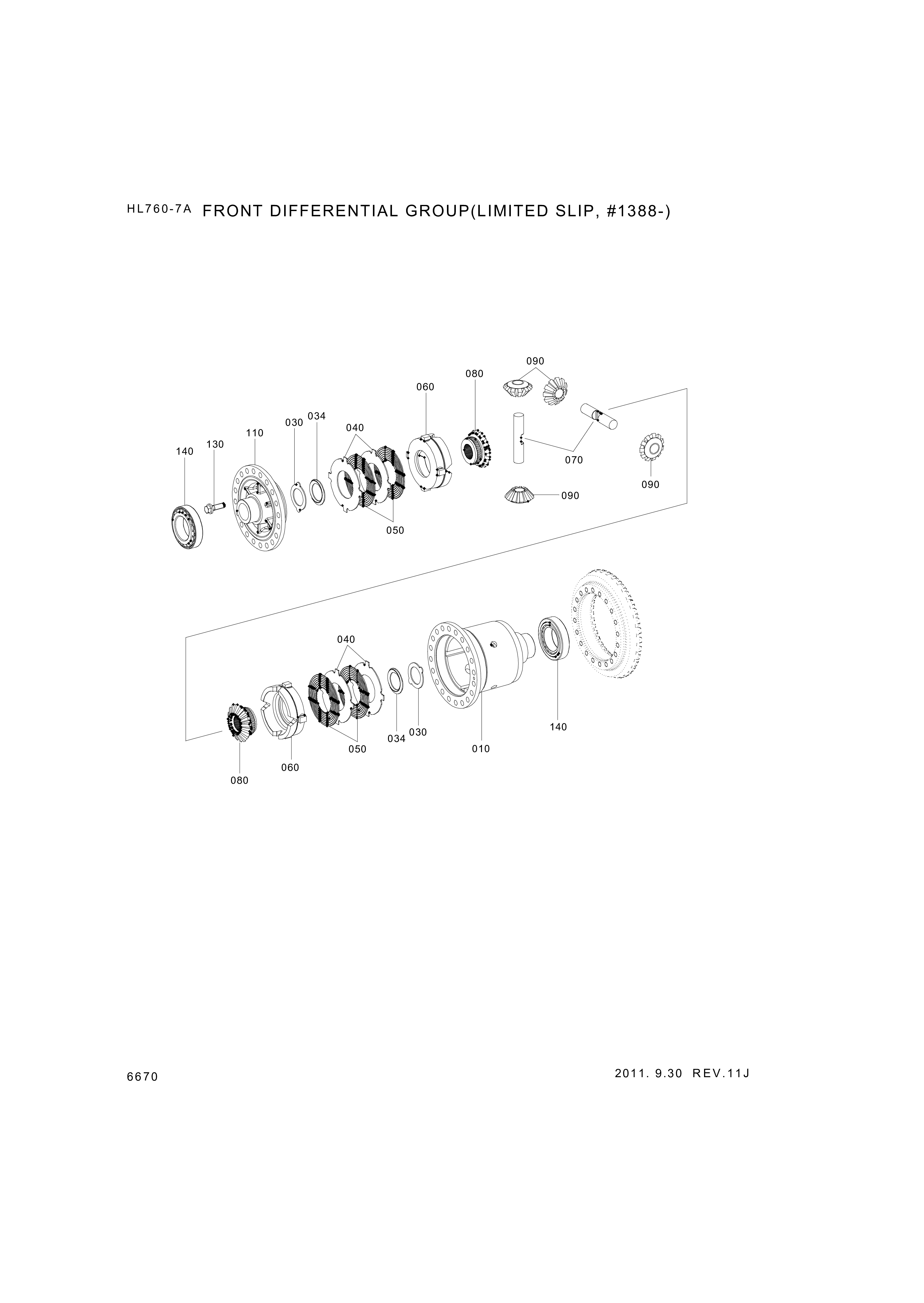 drawing for Hyundai Construction Equipment ZGAQ-04143 - RING-PRESSURE (figure 4)