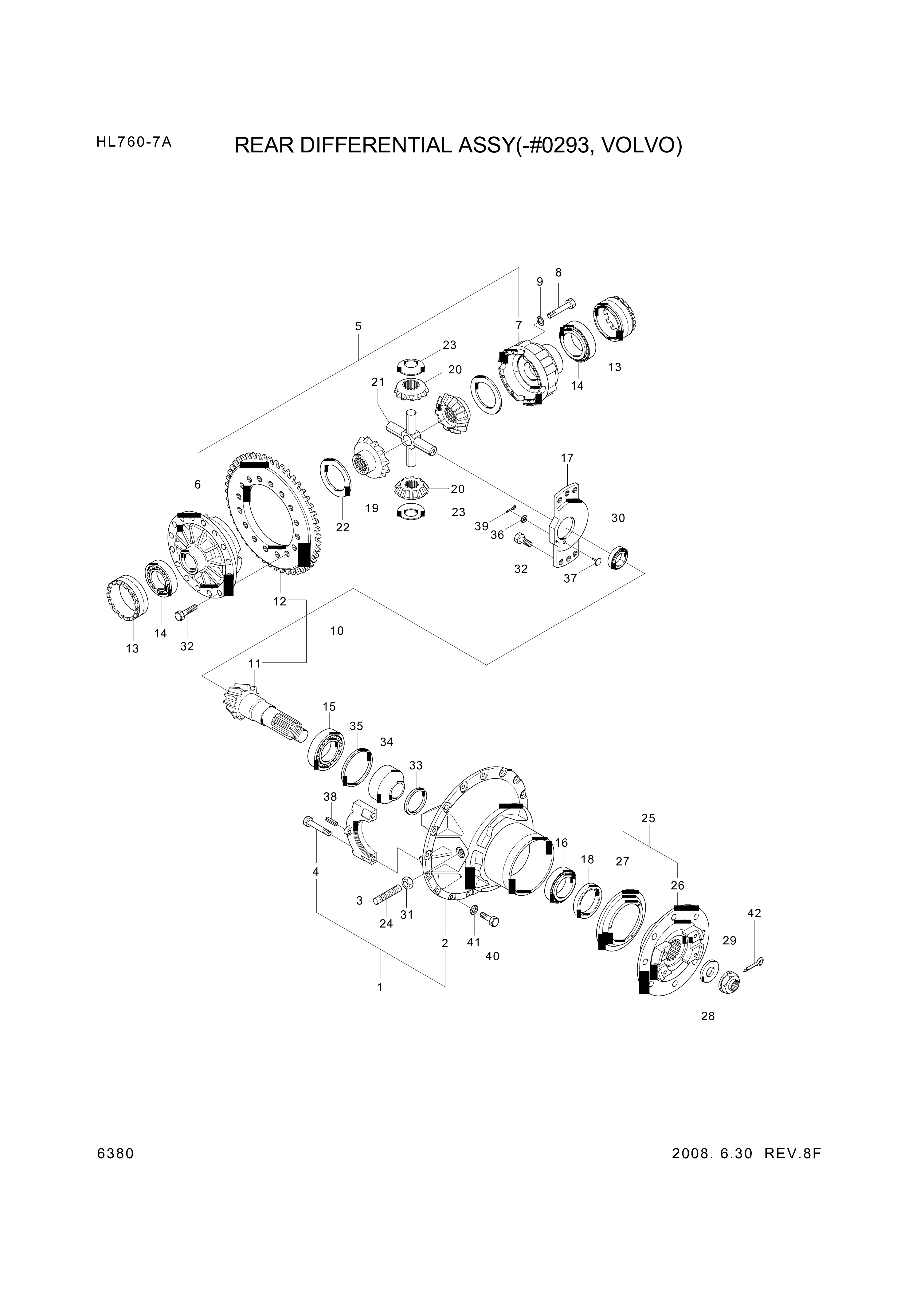 drawing for Hyundai Construction Equipment 9323-02925 - PIN-SPILT (figure 4)