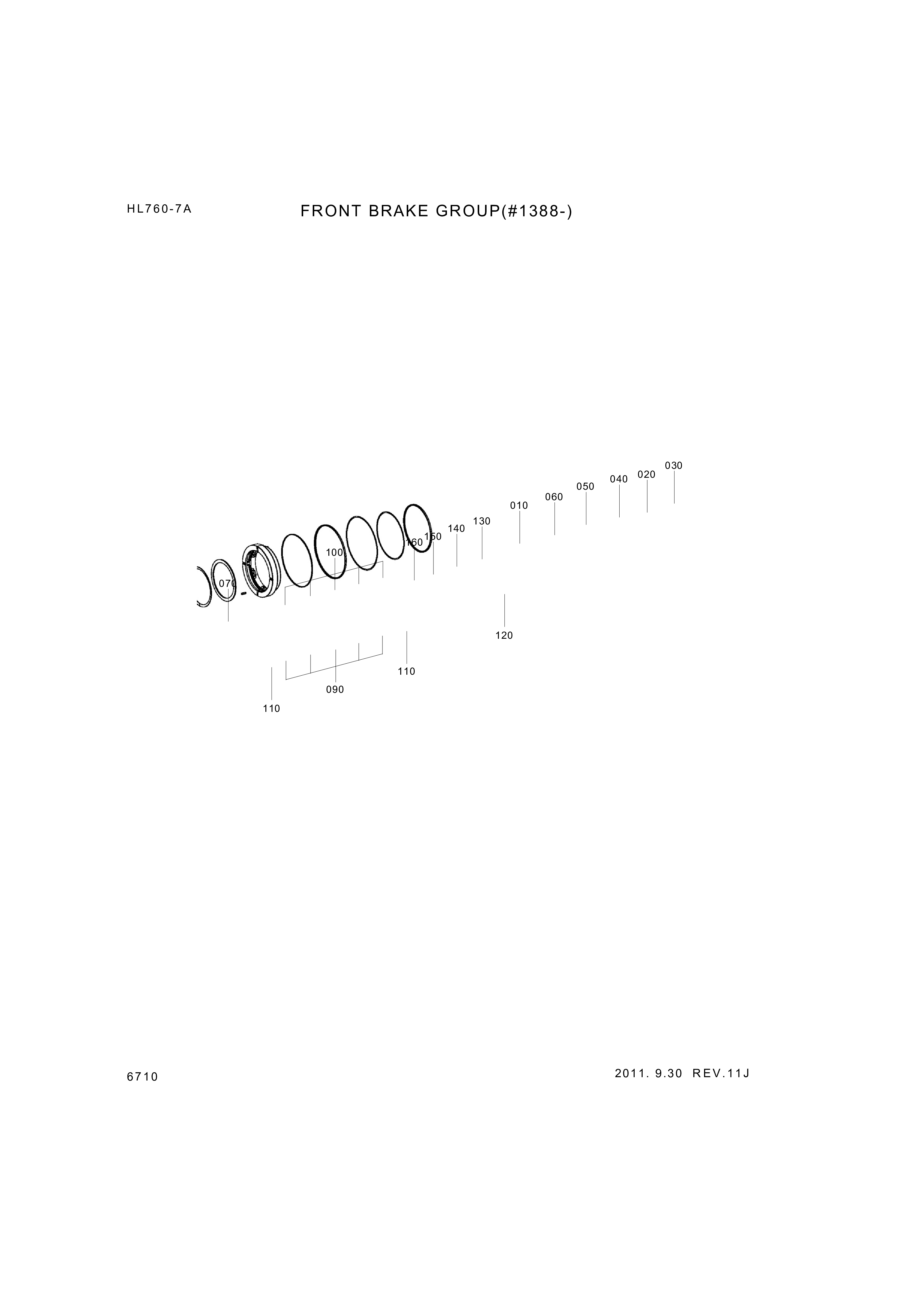 drawing for Hyundai Construction Equipment ZGAQ-04799 - PISTON (figure 4)