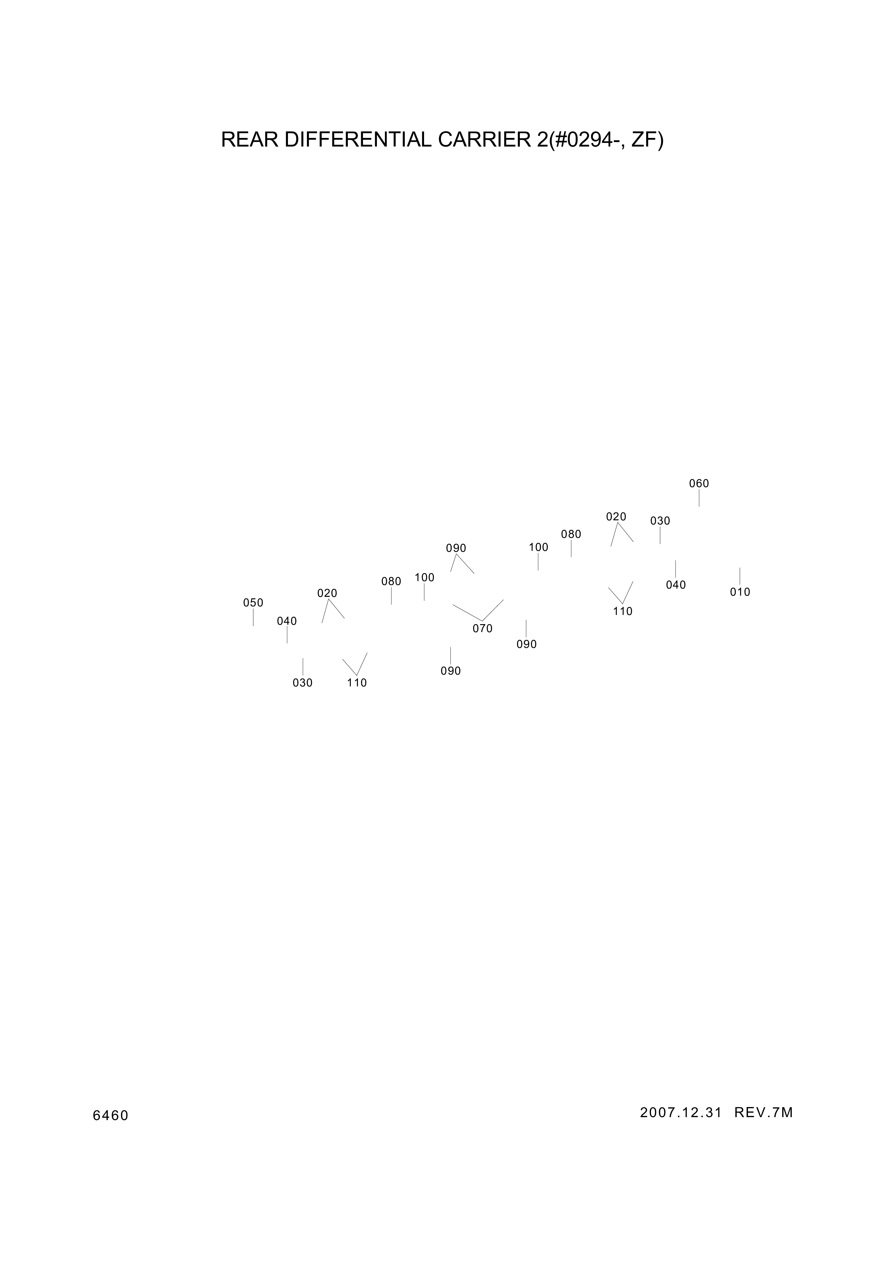 drawing for Hyundai Construction Equipment ZGAQ-02457 - HOUSING-DIFF (figure 5)