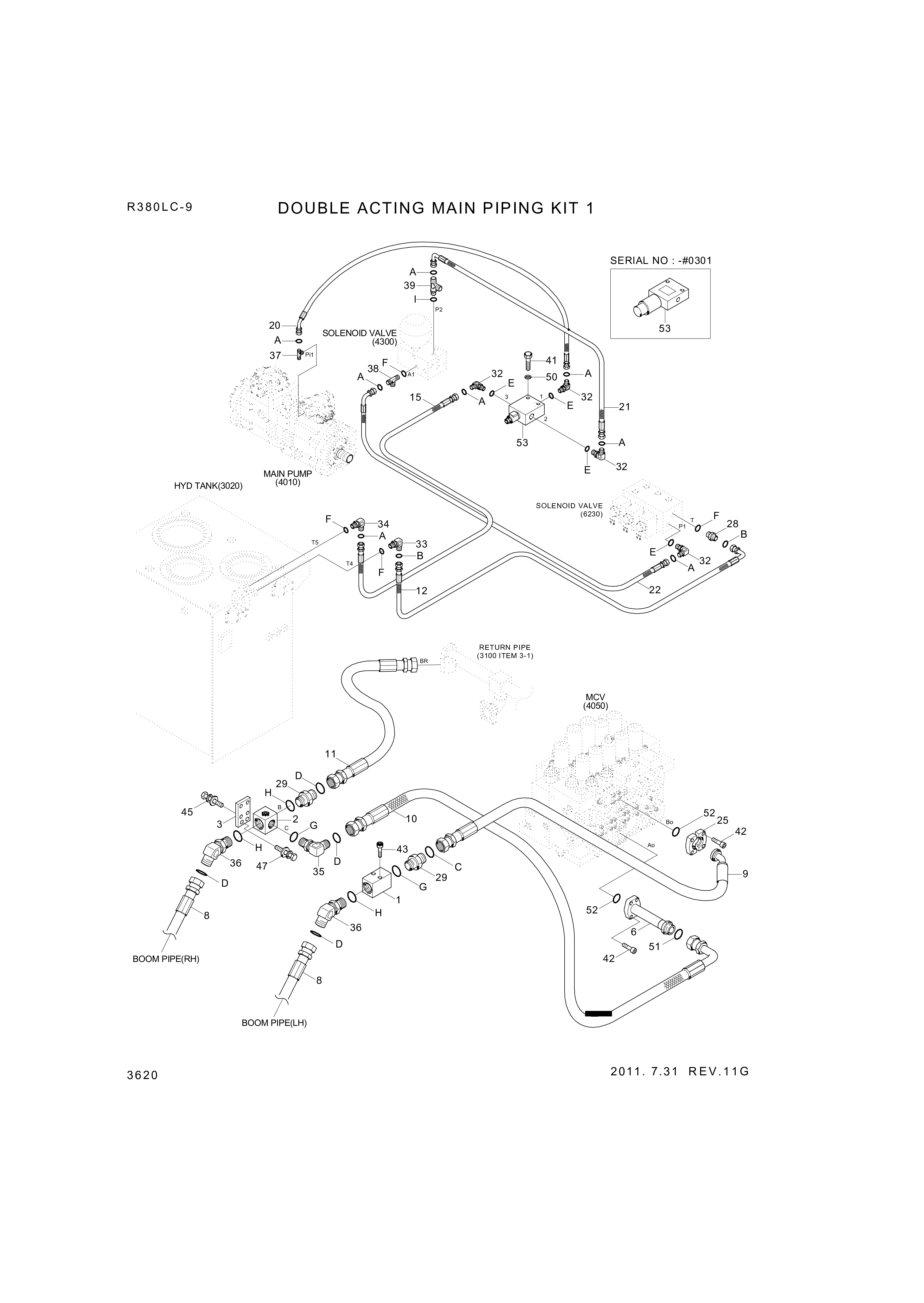 drawing for Hyundai Construction Equipment P944-207334 - HOSE ASSY-ORFS&FLG (figure 4)