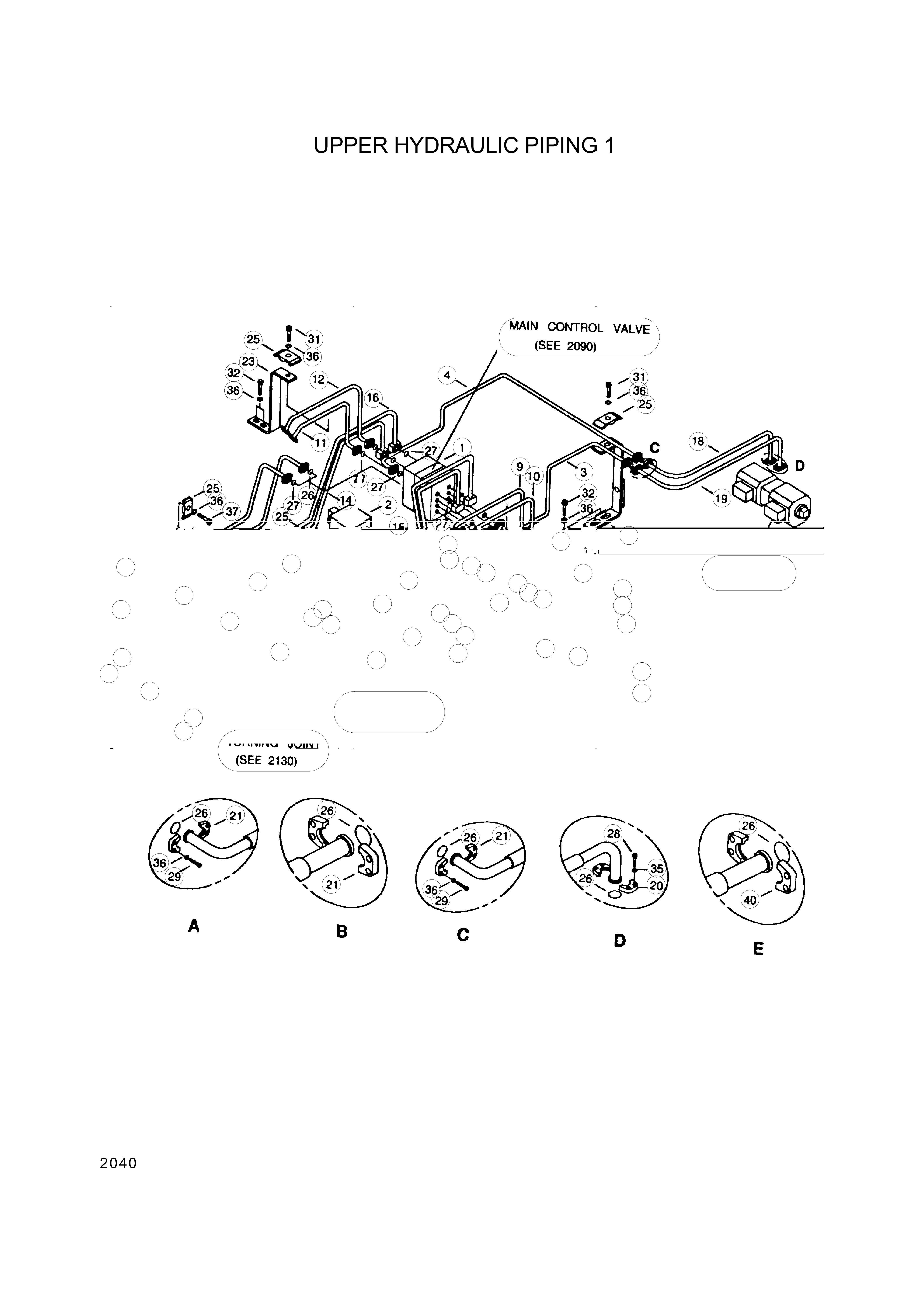 drawing for Hyundai Construction Equipment S207-200002 - NUT-HEX (figure 1)