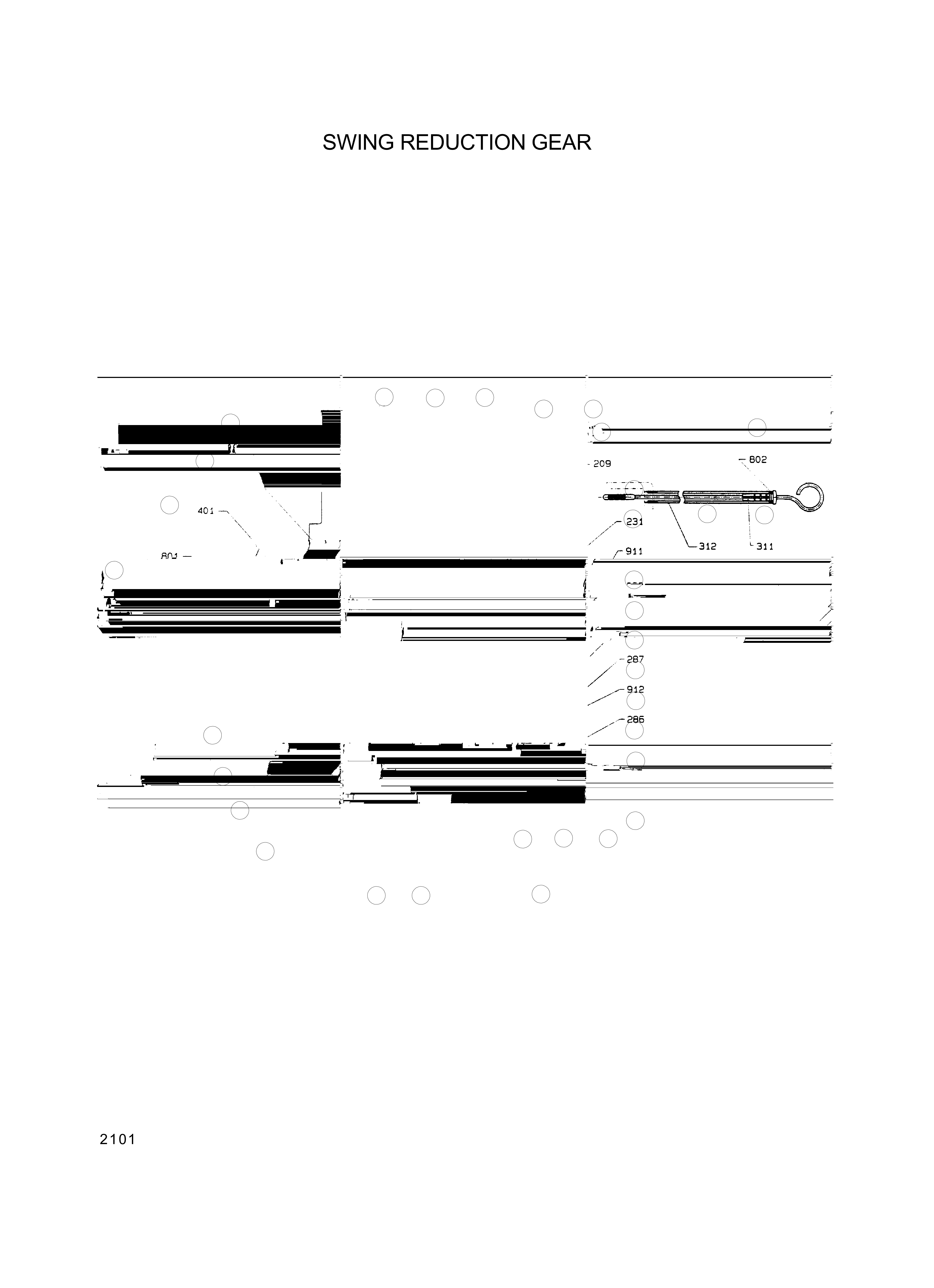 drawing for Hyundai Construction Equipment P230240 - BEARING (figure 2)