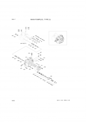 drawing for Hyundai Construction Equipment XJBN-00265 - PLUG (figure 4)