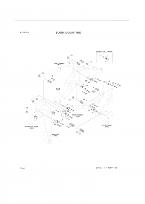 Technical drawing of Hyundai Construction Equipment S391-160350 SHIM-ROUND 1.0 with dimensions and layout