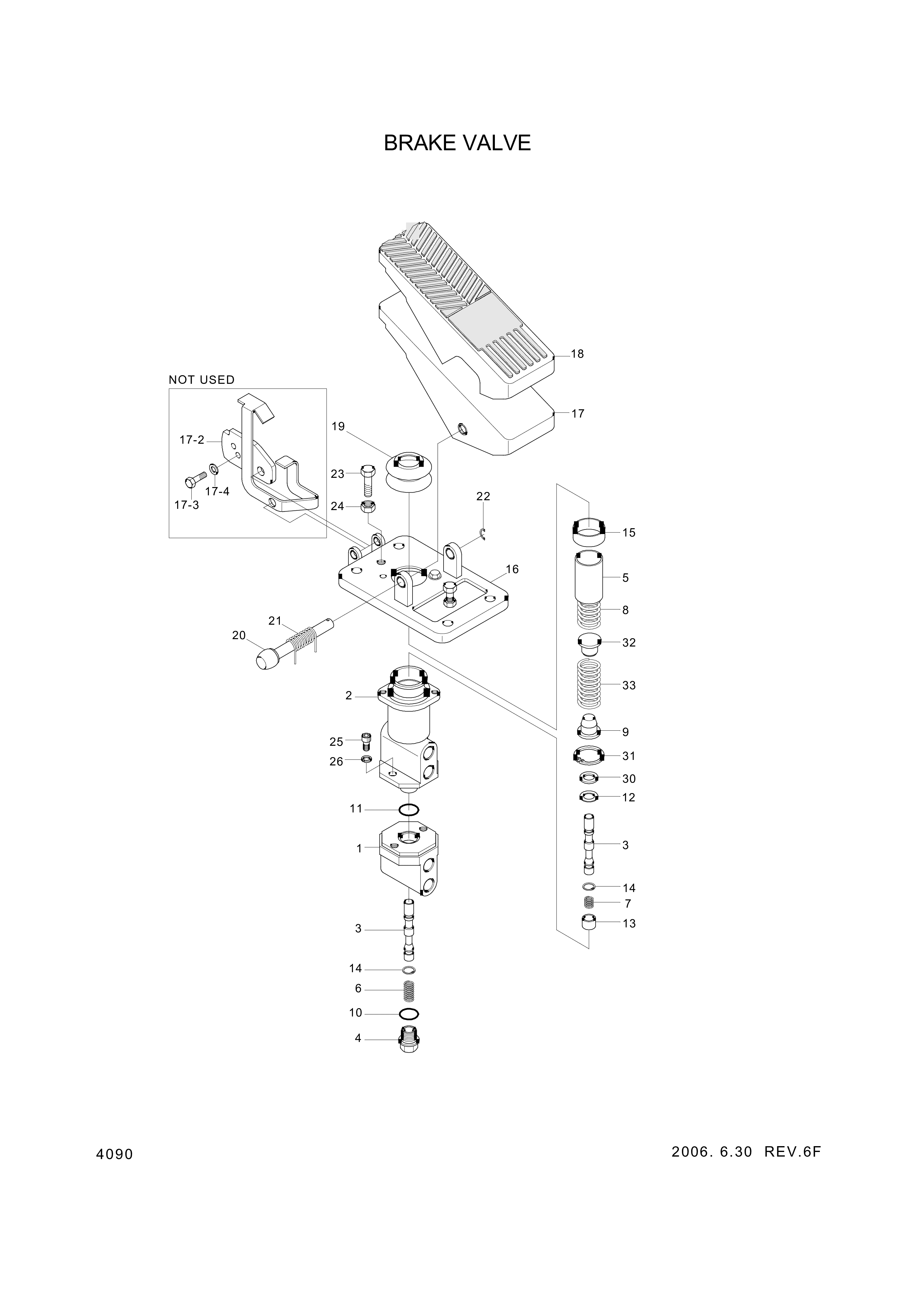 drawing for Hyundai Construction Equipment XKAK-00011 - PLATE-PEDAL (figure 5)