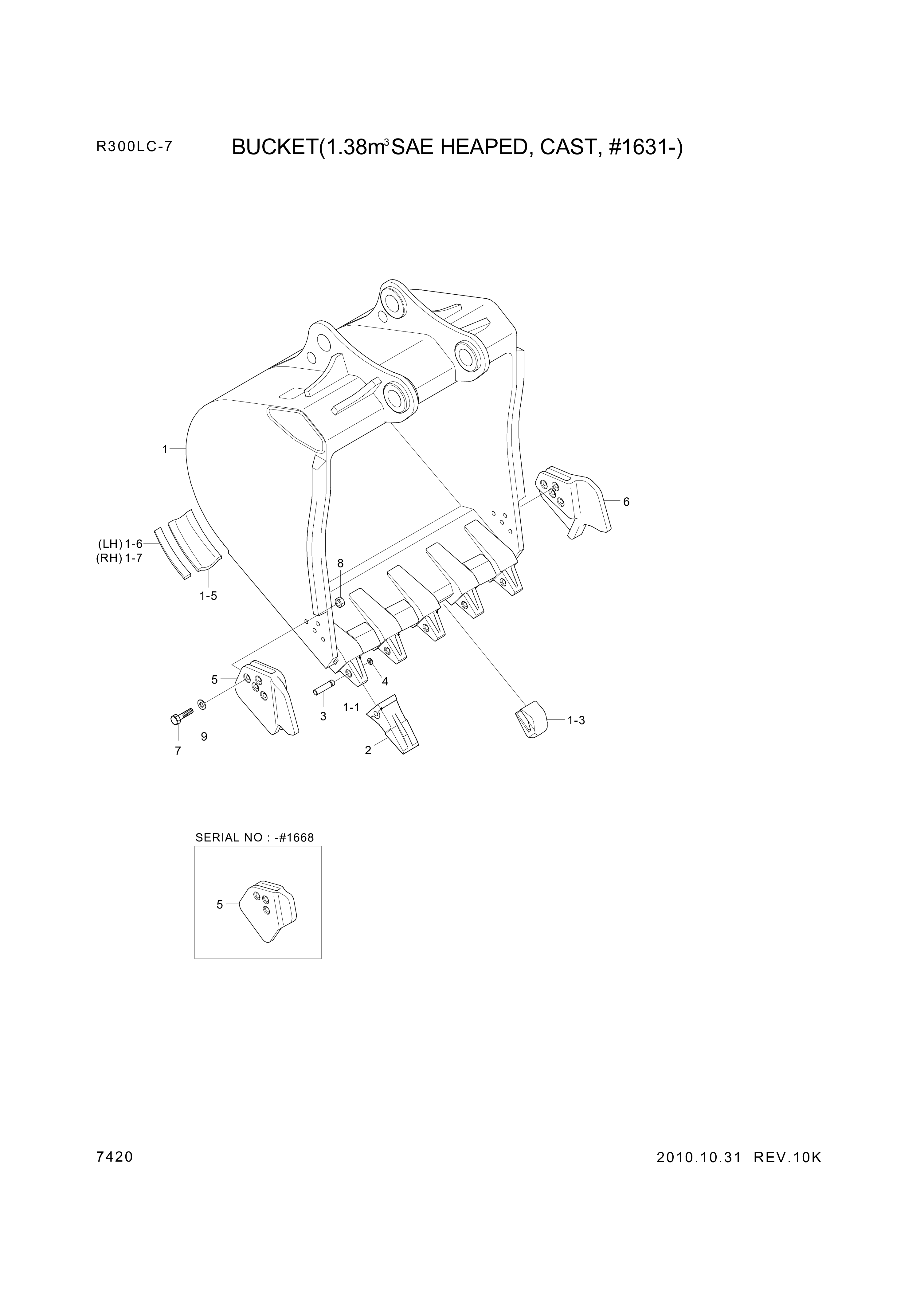 drawing for Hyundai Construction Equipment S411180002 - SPRING WASHER (figure 3)