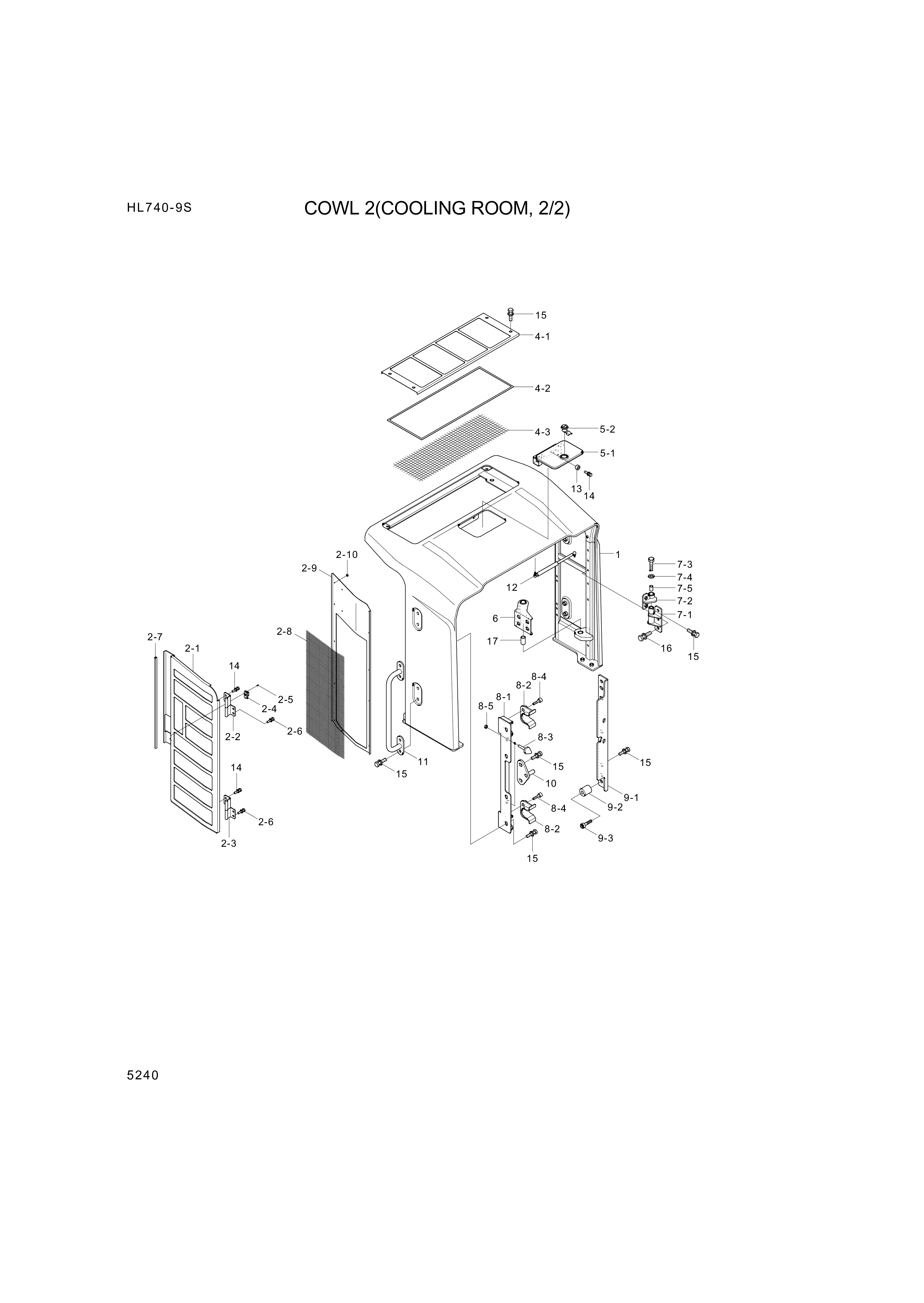 drawing for Hyundai Construction Equipment S281-041006 - NUT-FLANGE (figure 5)