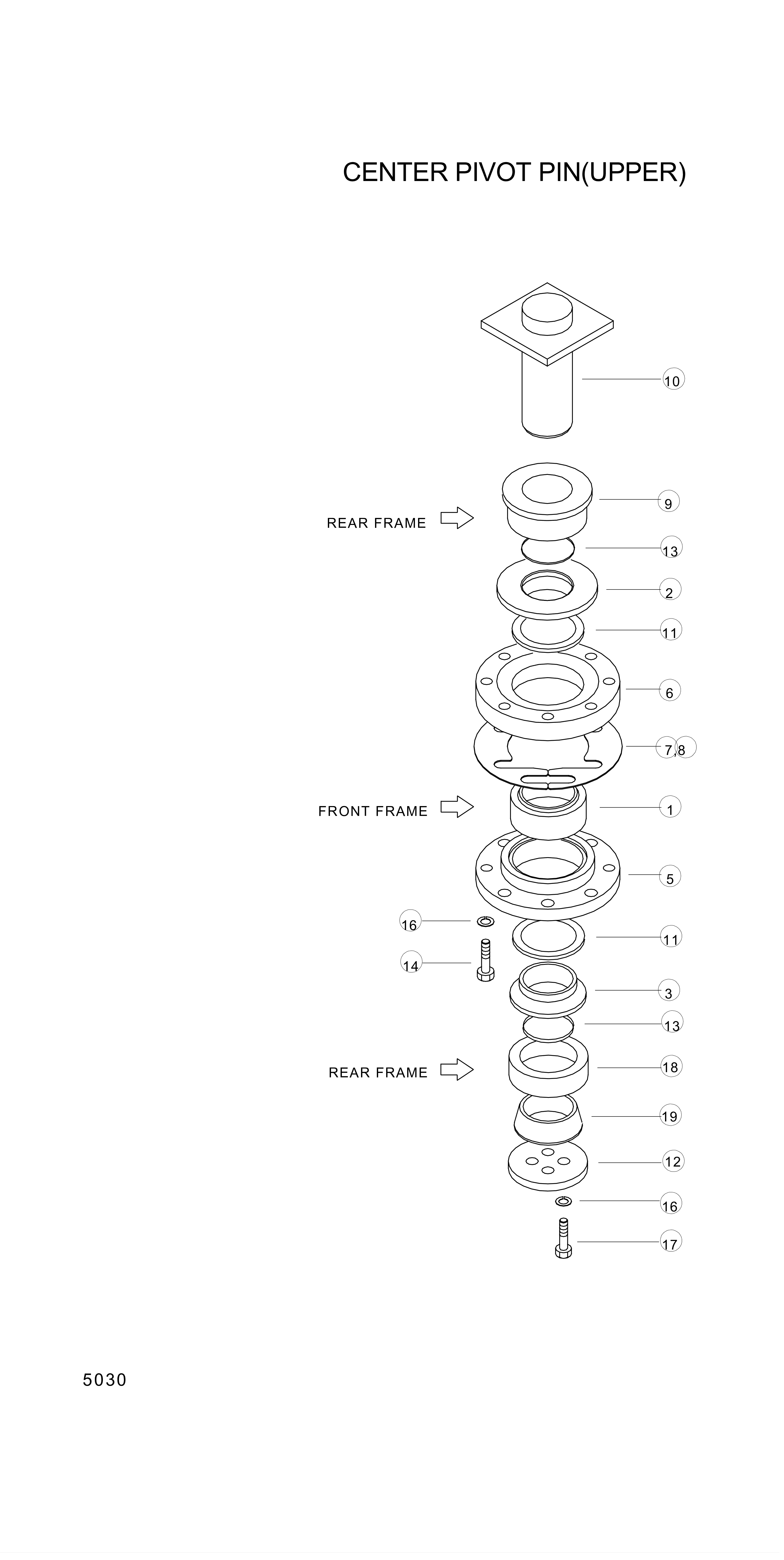 drawing for Hyundai Construction Equipment S018-181002 - BOLT-HEX (figure 3)