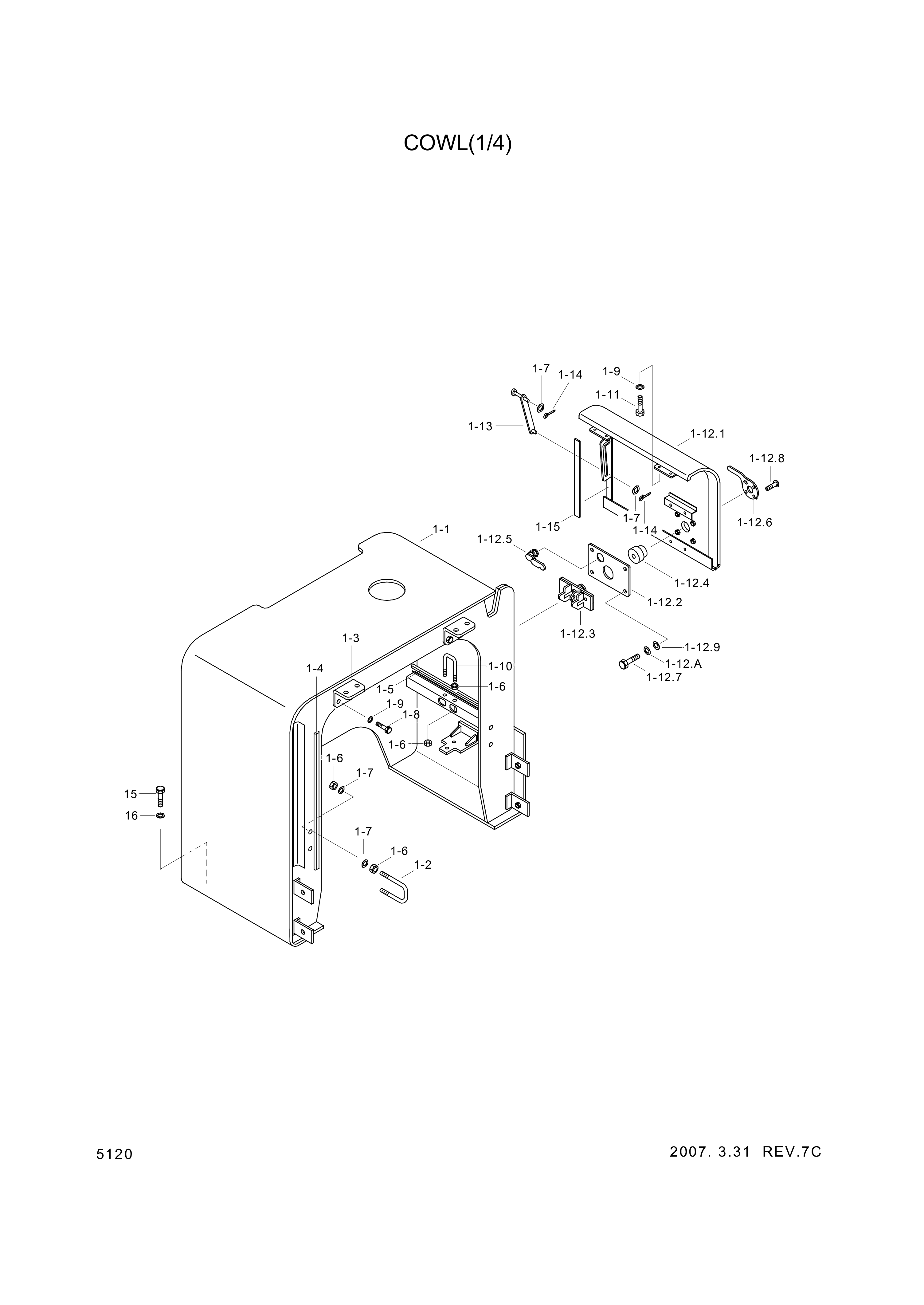 drawing for Hyundai Construction Equipment 74L4-10470 - BAR (figure 1)