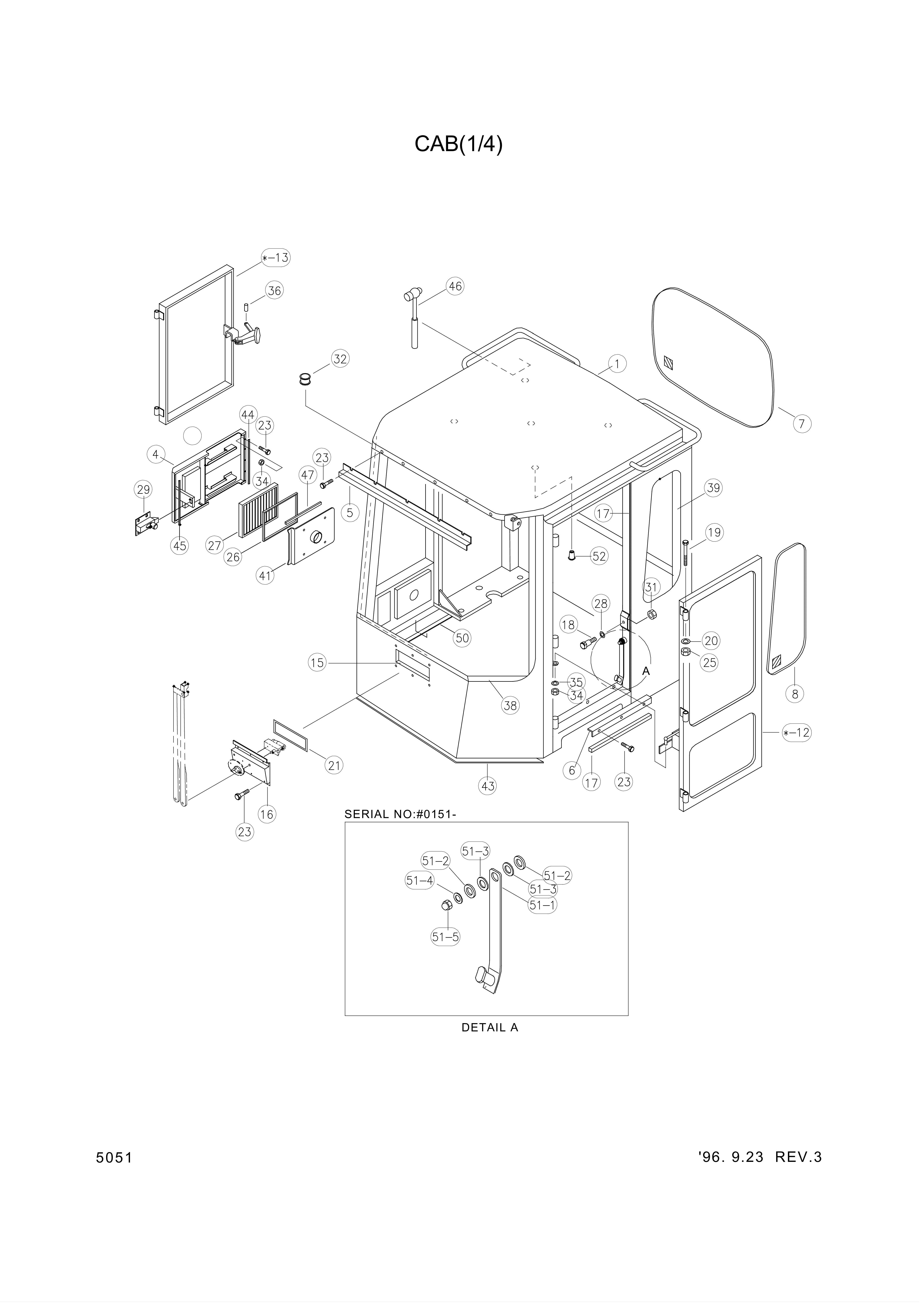 drawing for Hyundai Construction Equipment 74L3-03480 - STAY ASSY (figure 3)