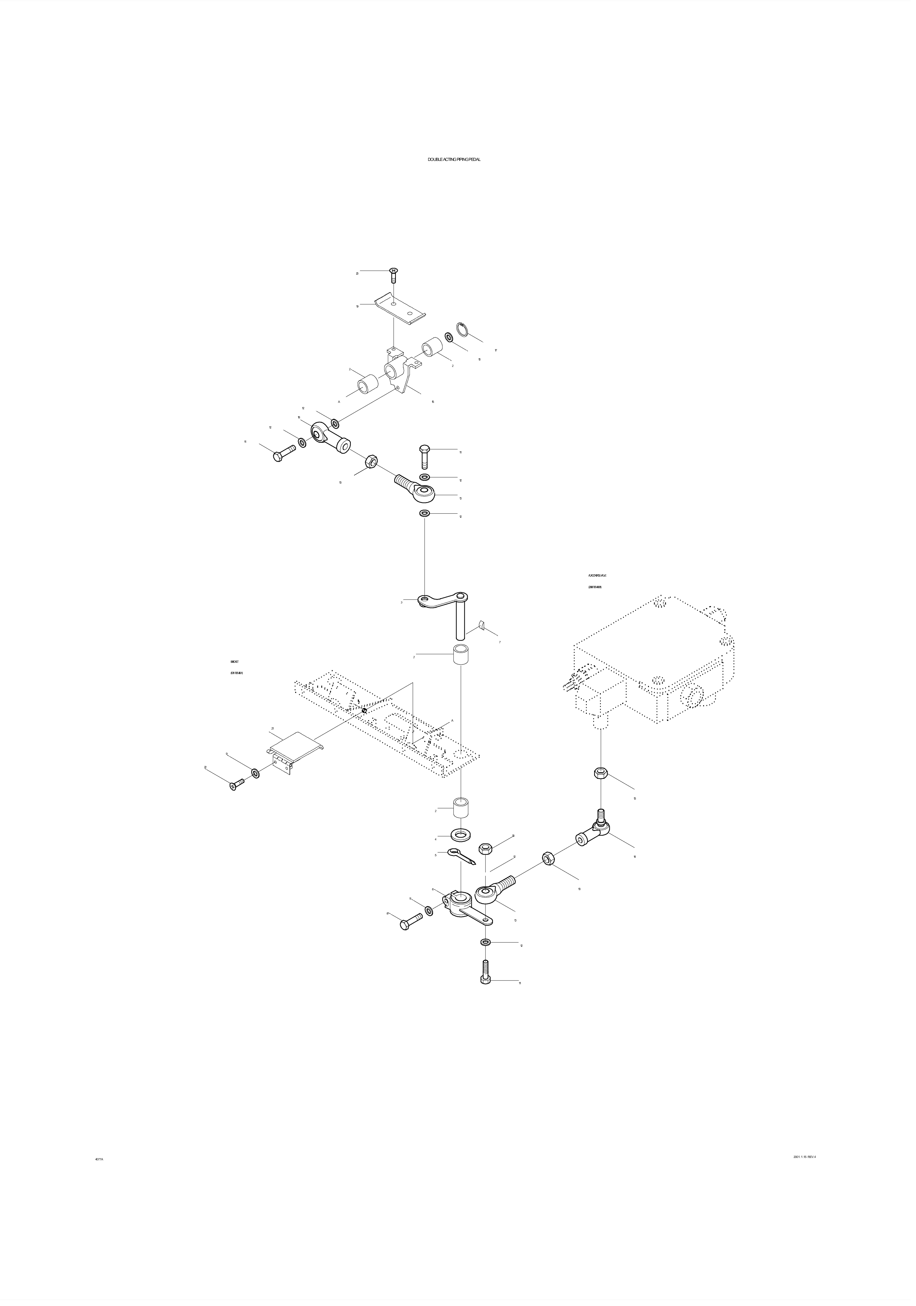 drawing for Hyundai Construction Equipment S461-250352 - PIN-SPLIT (figure 1)