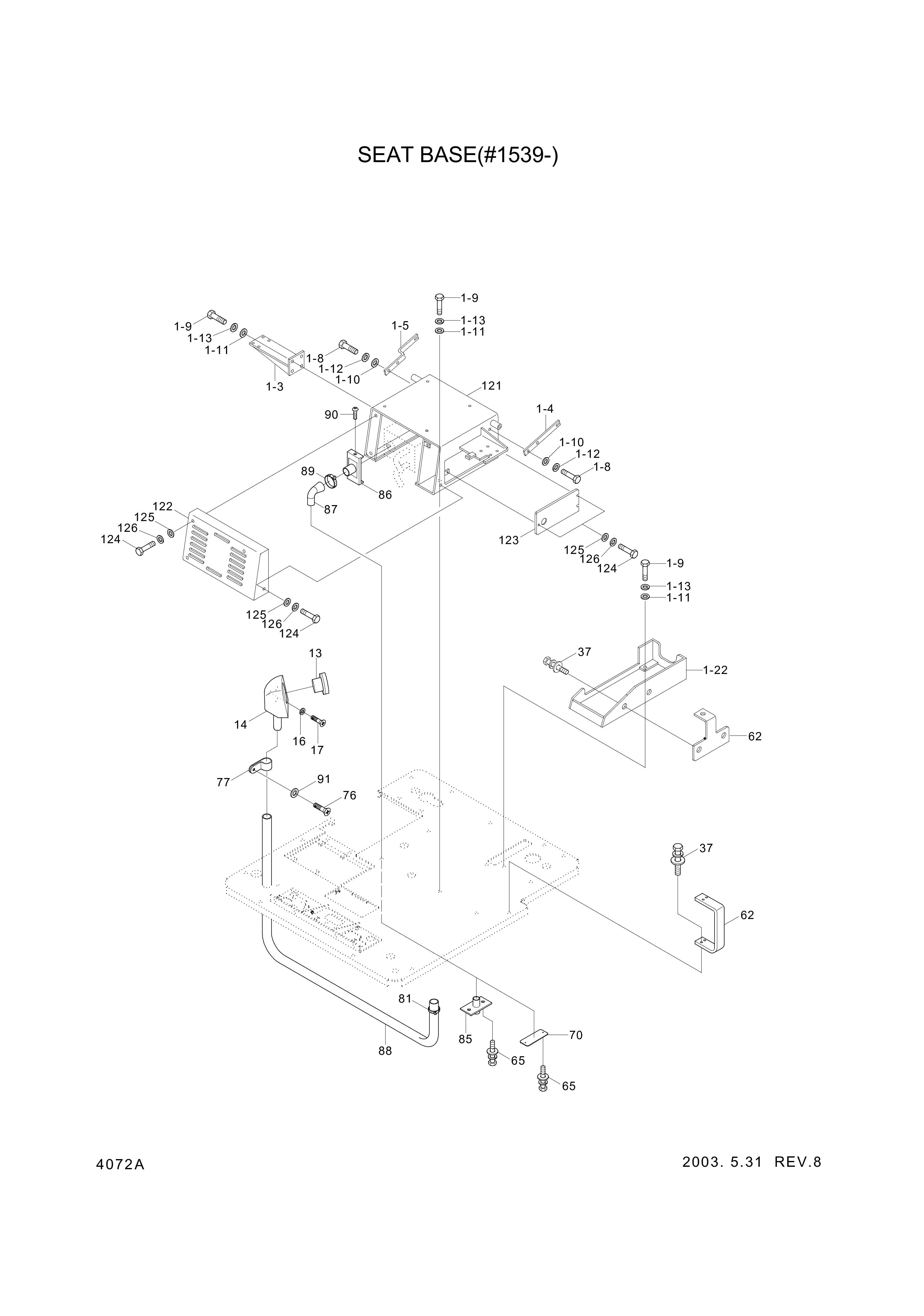 drawing for Hyundai Construction Equipment S401-065006 - Washer-Plain (figure 1)