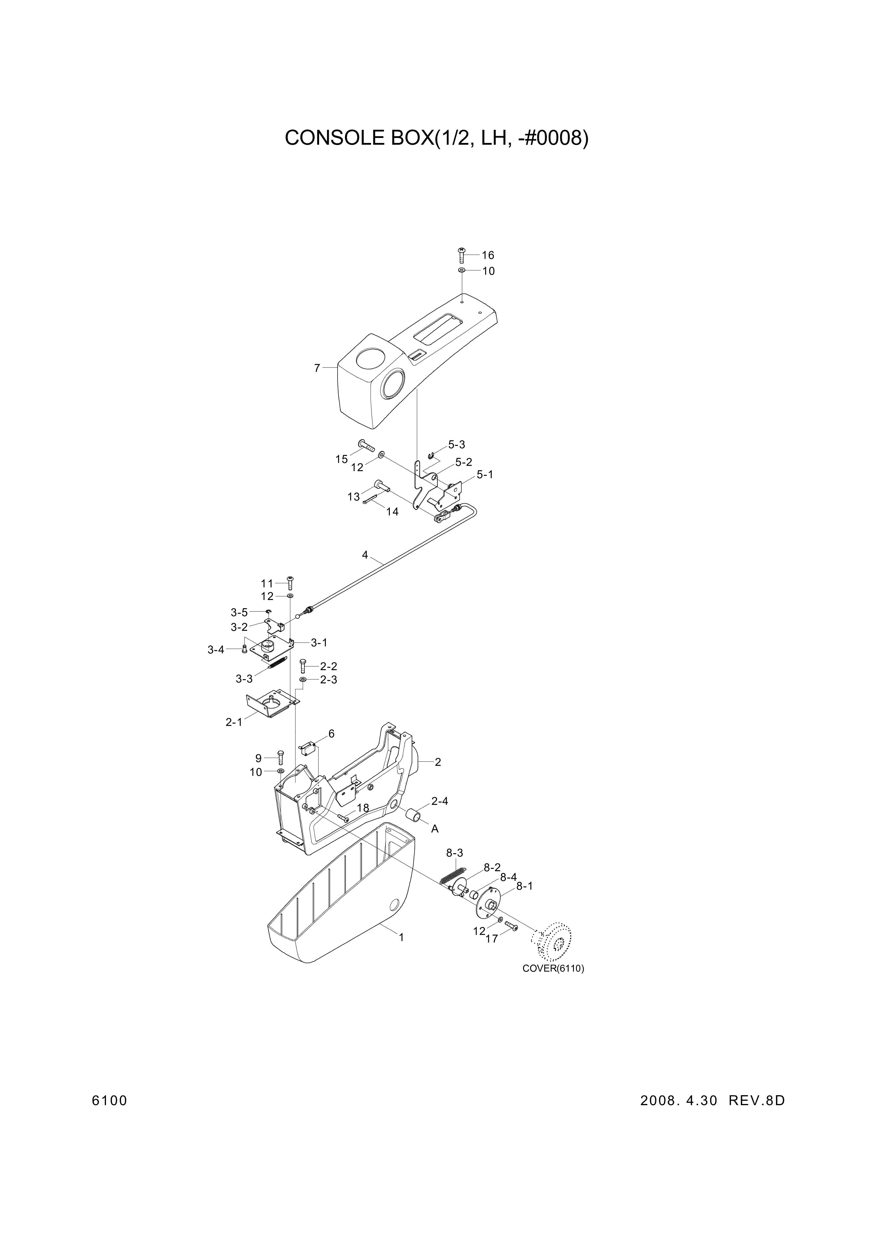 drawing for Hyundai Construction Equipment S161-030166 - BOLT-CROSS RD (figure 3)