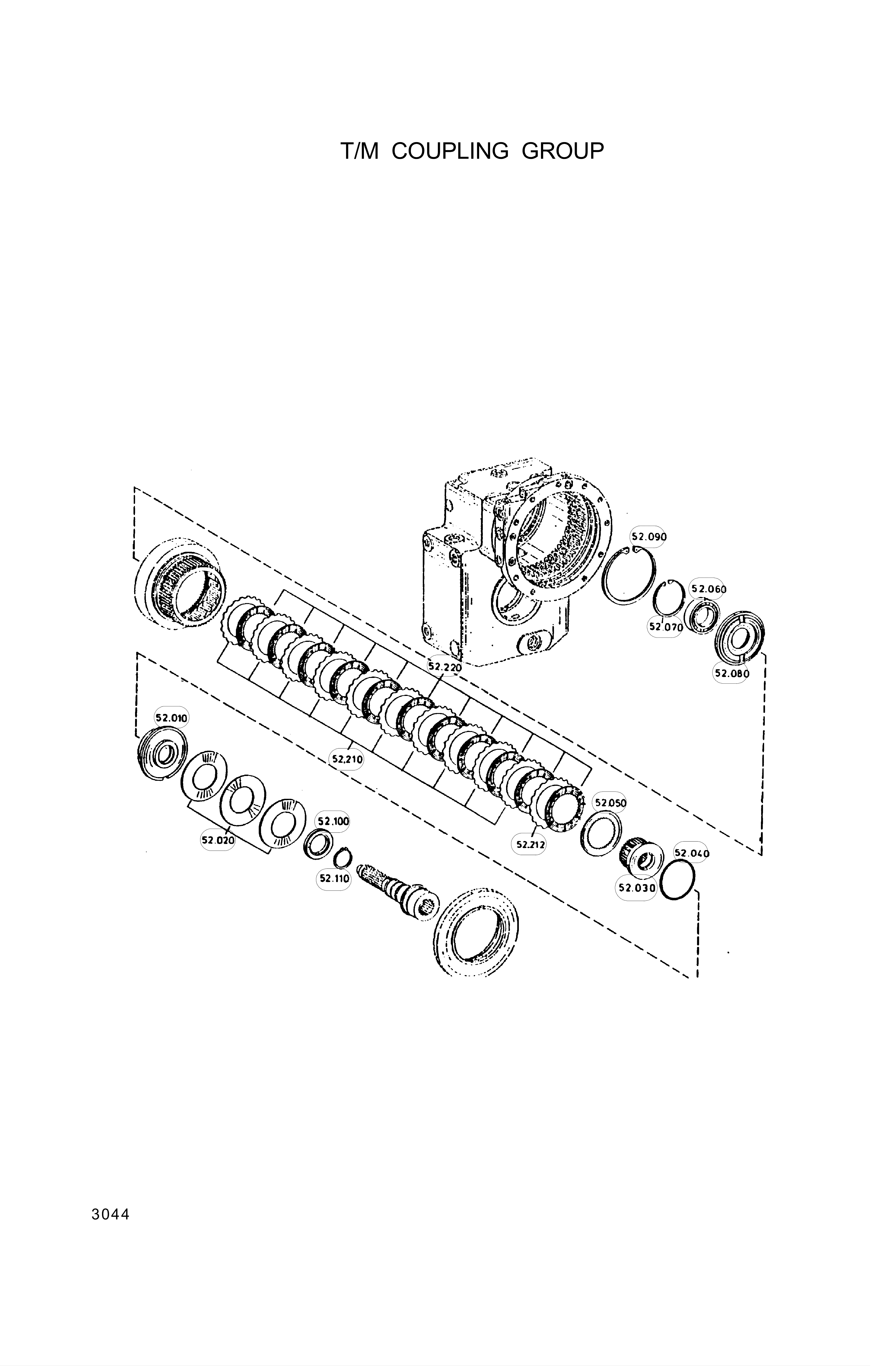 drawing for Hyundai Construction Equipment ZGAQ-00972 - PISTON (figure 2)