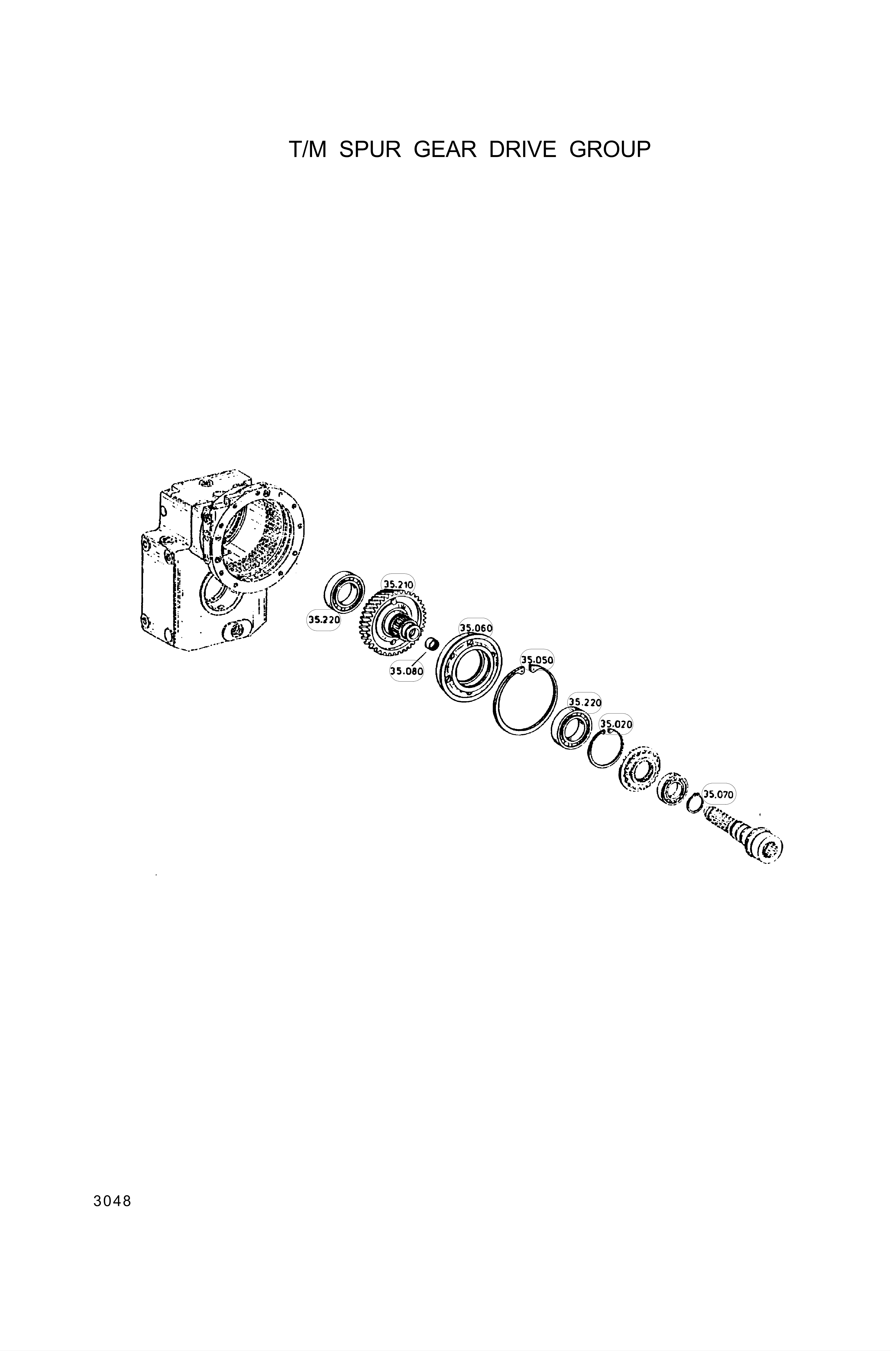 drawing for Hyundai Construction Equipment 0735-330-220 - BALL BEARING (figure 2)