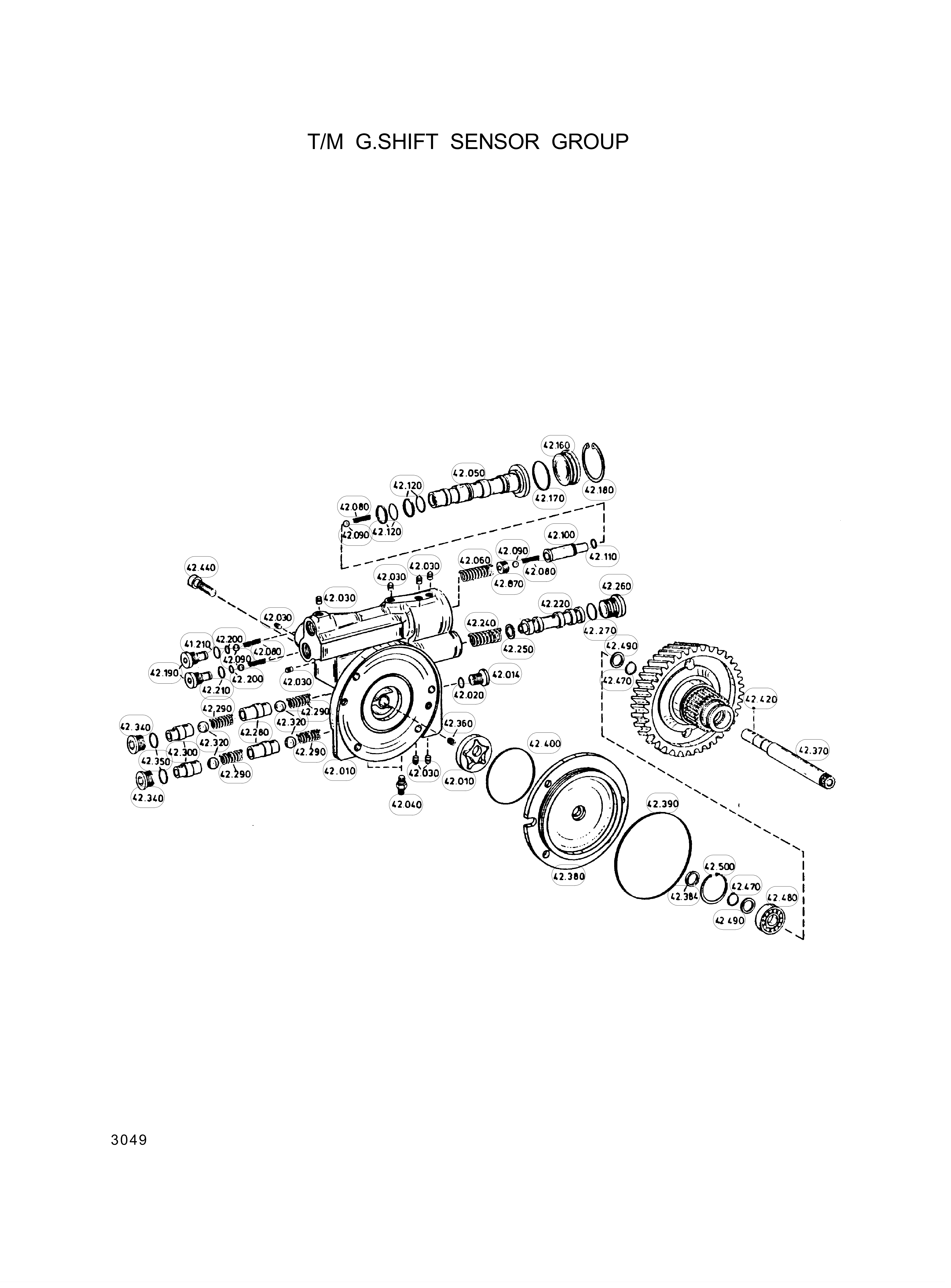 drawing for Hyundai Construction Equipment ZGAQ-05953 - RING-RETAINER (figure 1)