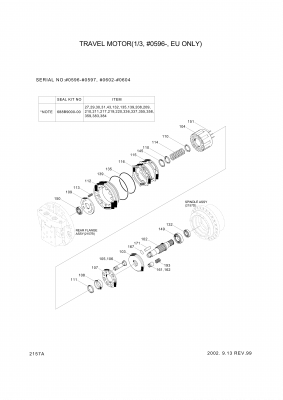 drawing for Hyundai Construction Equipment XKAH-00073 - BALL-THRUST (figure 5)