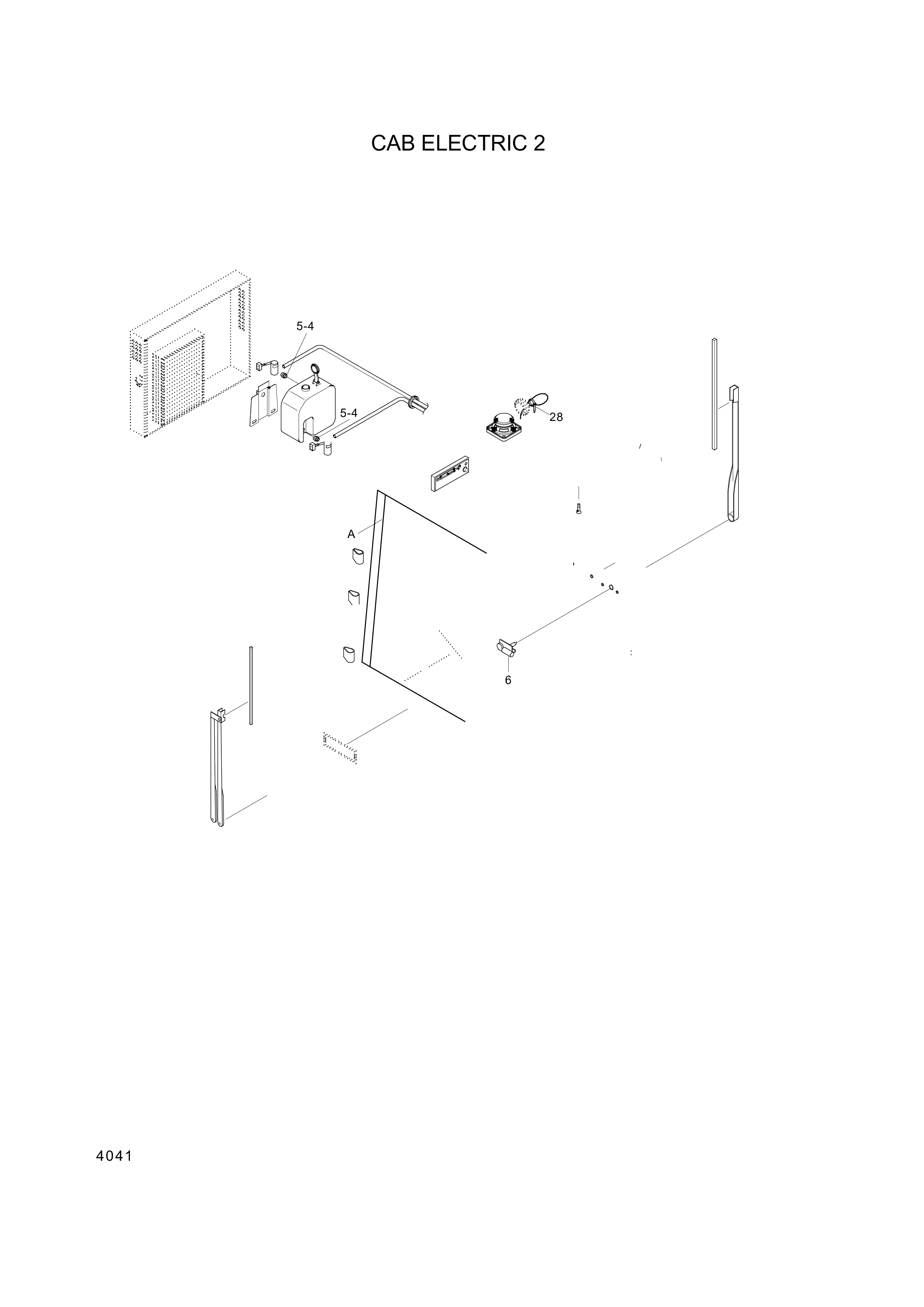 drawing for Hyundai Construction Equipment S161-040302 - BOLT-CROSS RD (figure 1)