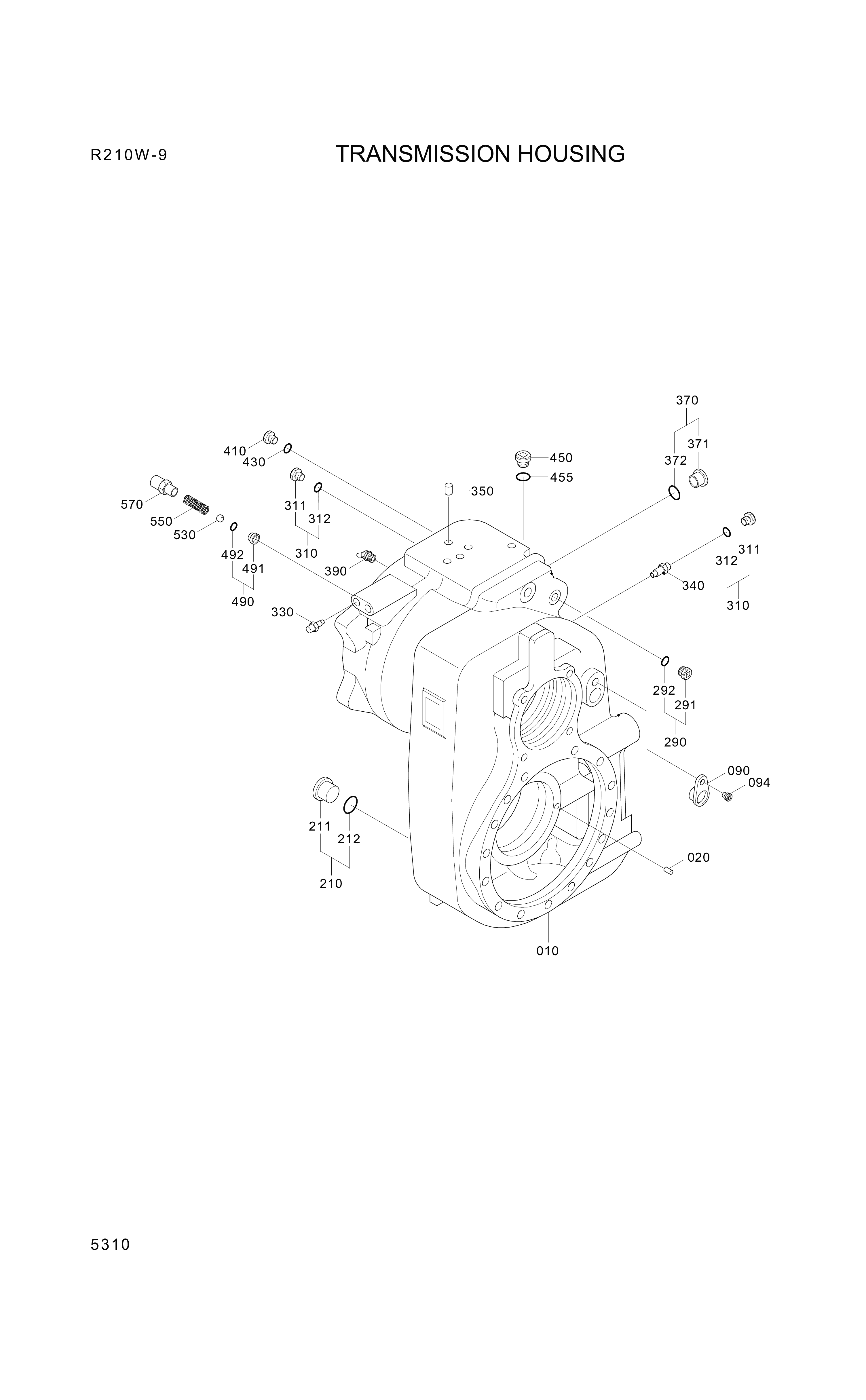 drawing for Hyundai Construction Equipment ZGAQ-02012 - SPRING-COMPRESSOR (figure 5)