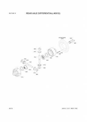 drawing for Hyundai Construction Equipment ZGAQ-01208 - SCREW-HEX (figure 2)