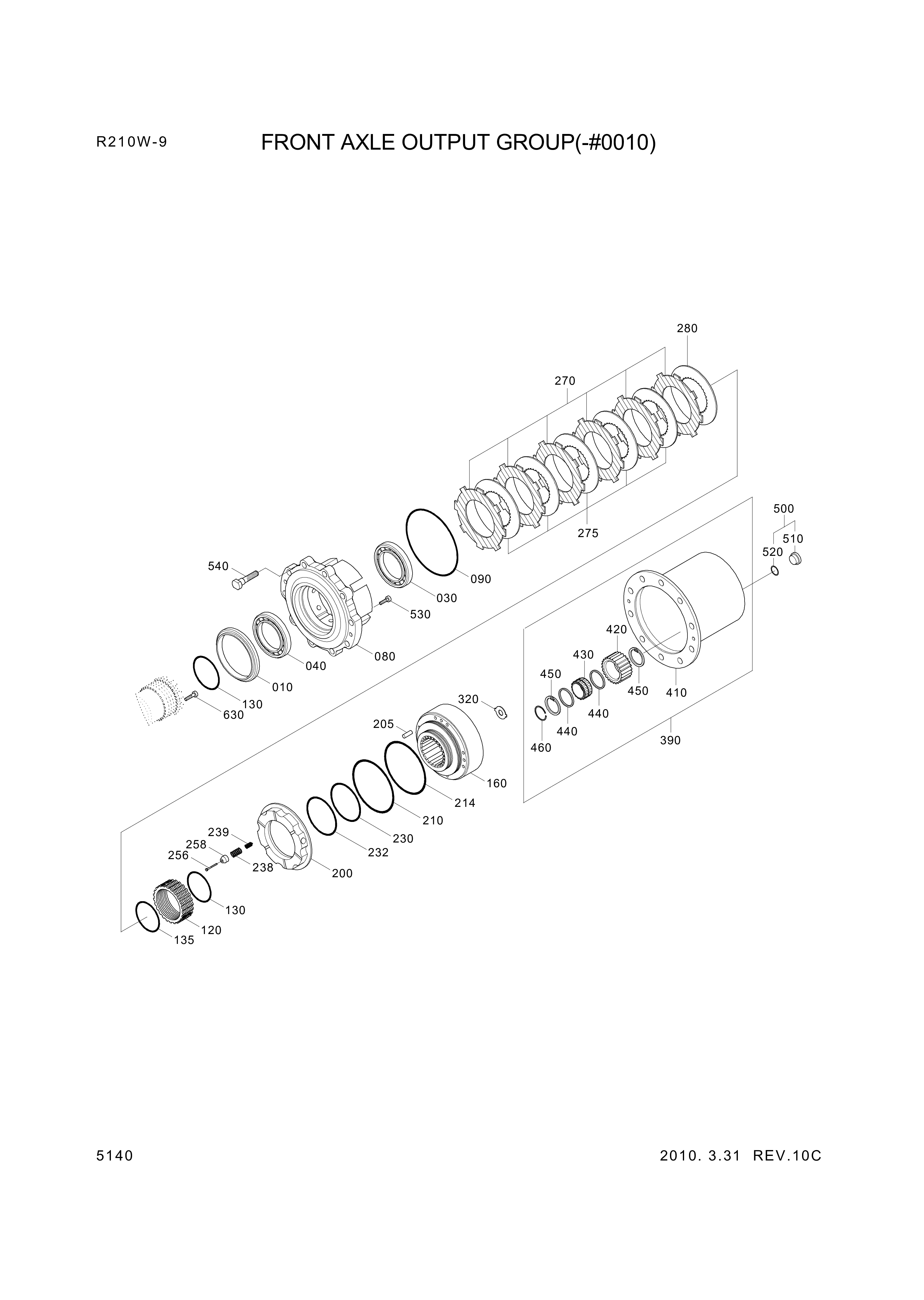 drawing for Hyundai Construction Equipment 4472-348-032 - GEAR-PLANET (figure 4)