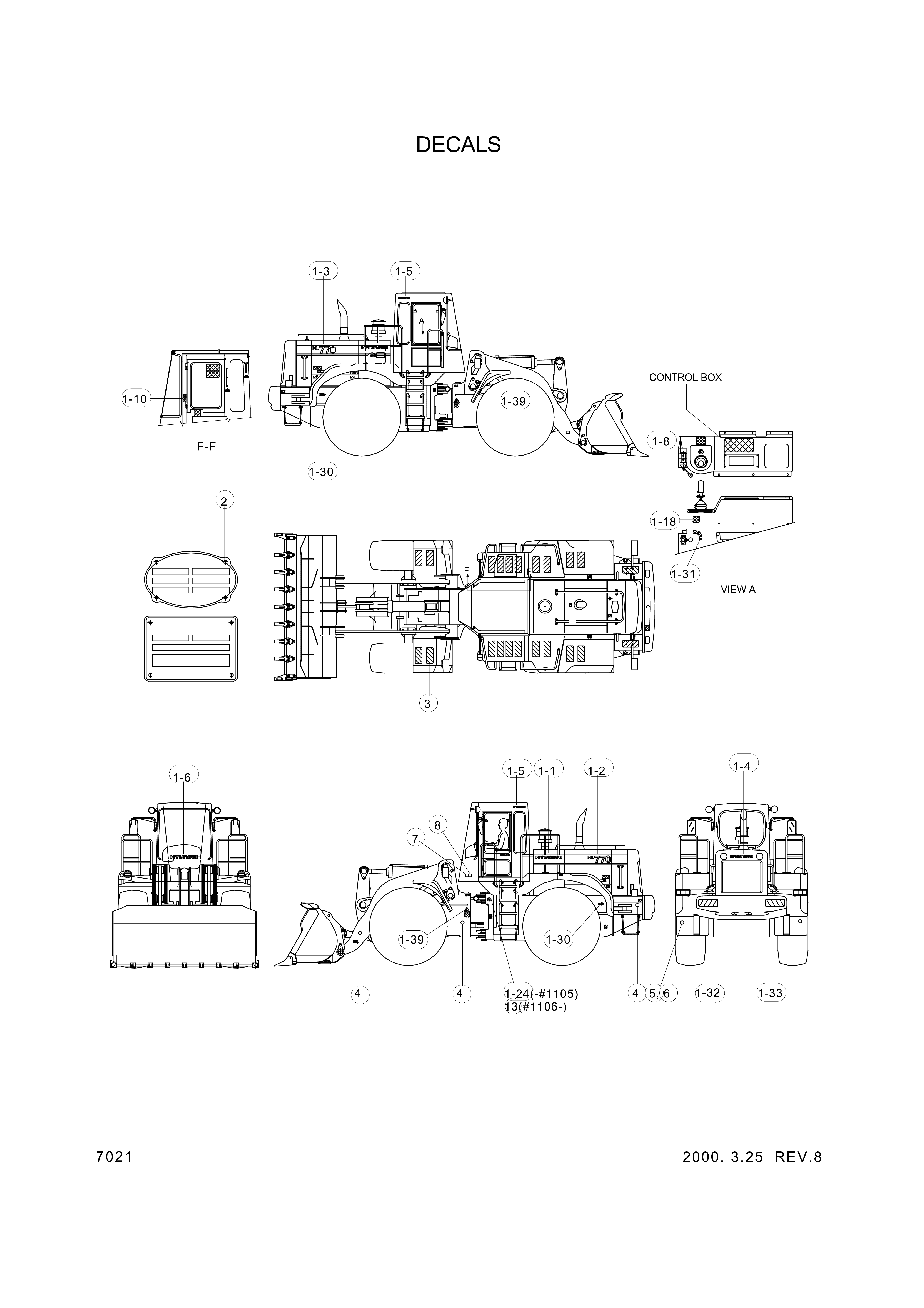 drawing for Hyundai Construction Equipment 94L3-01100 - DECAL-TRAFFIC RULES (figure 3)