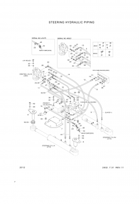 Technical drawing of Hyundai Construction Equipment S403-102002 WASHER-PLAIN with dimensions and layout (figure 4)