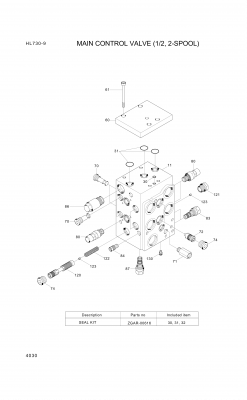 drawing for Hyundai Construction Equipment R901161947 - PRESSURE RELIEF VALVE (figure 4)