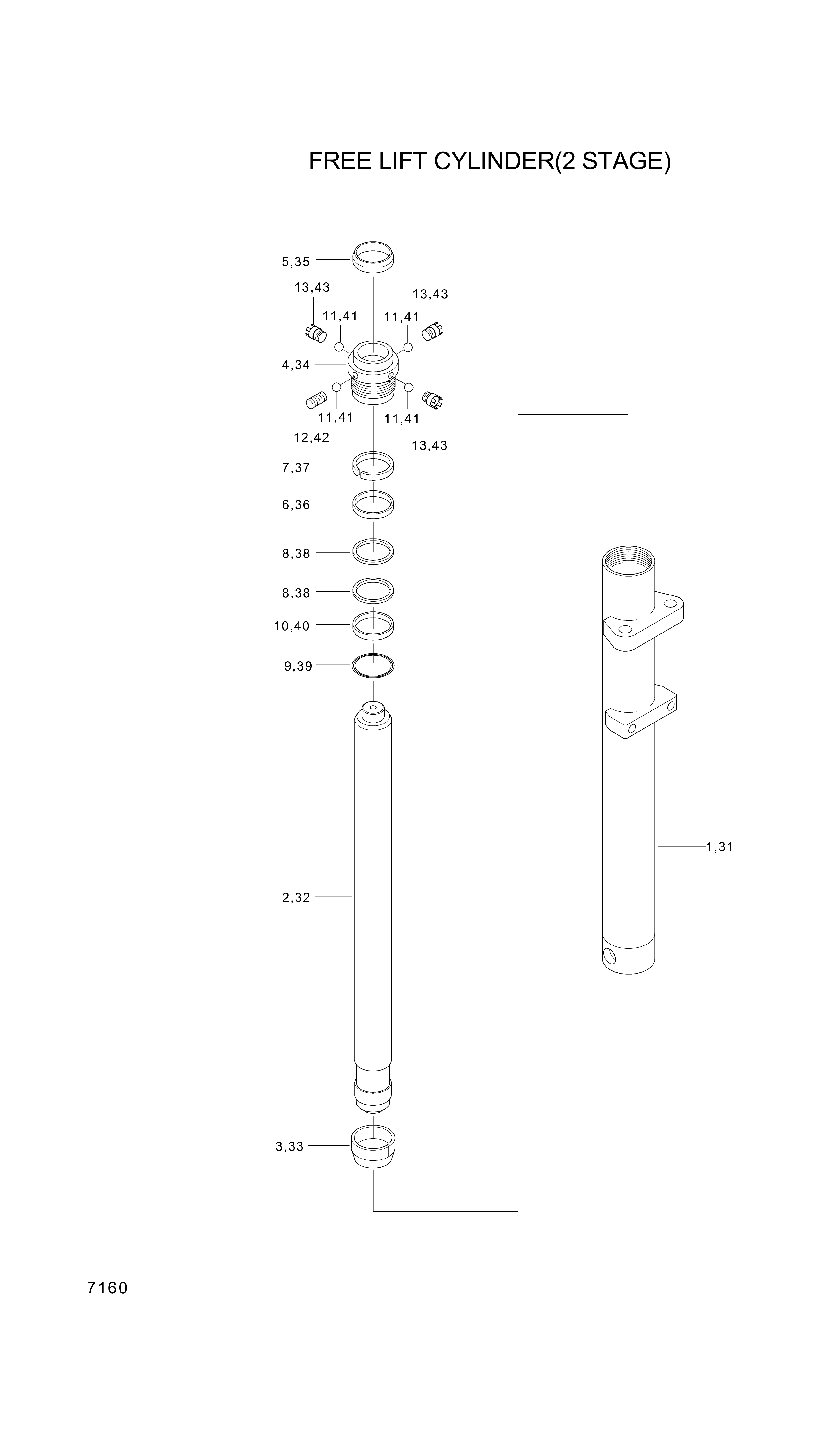 drawing for Hyundai Construction Equipment 00R511-0 - RING-WEAR (figure 3)