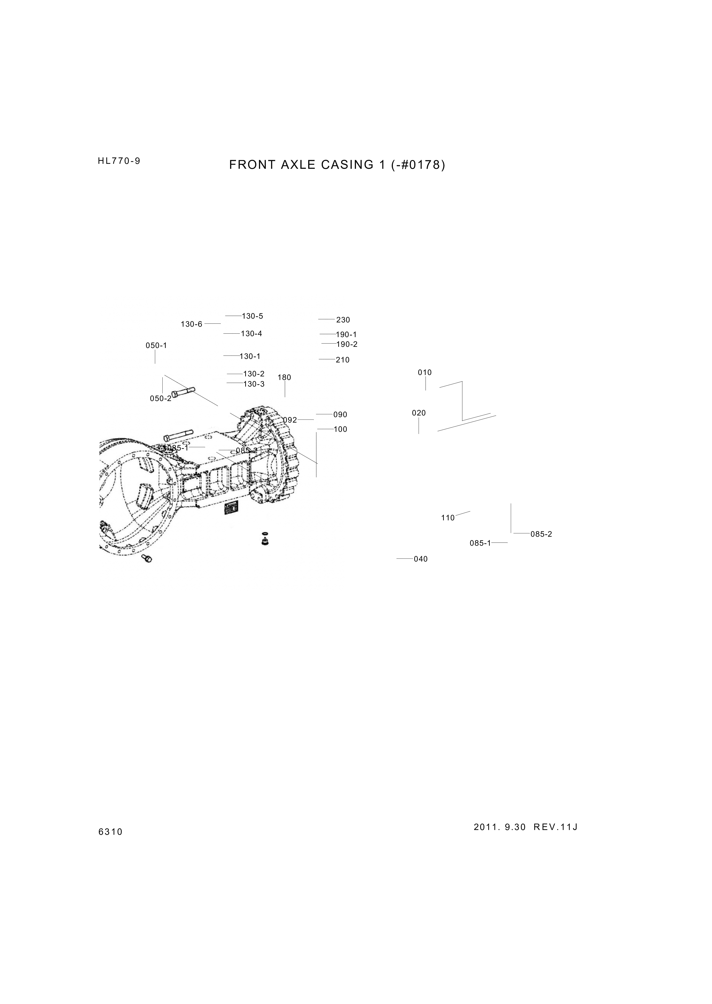drawing for Hyundai Construction Equipment ZGAQ-00078 - SCREW-LOCKING (figure 2)