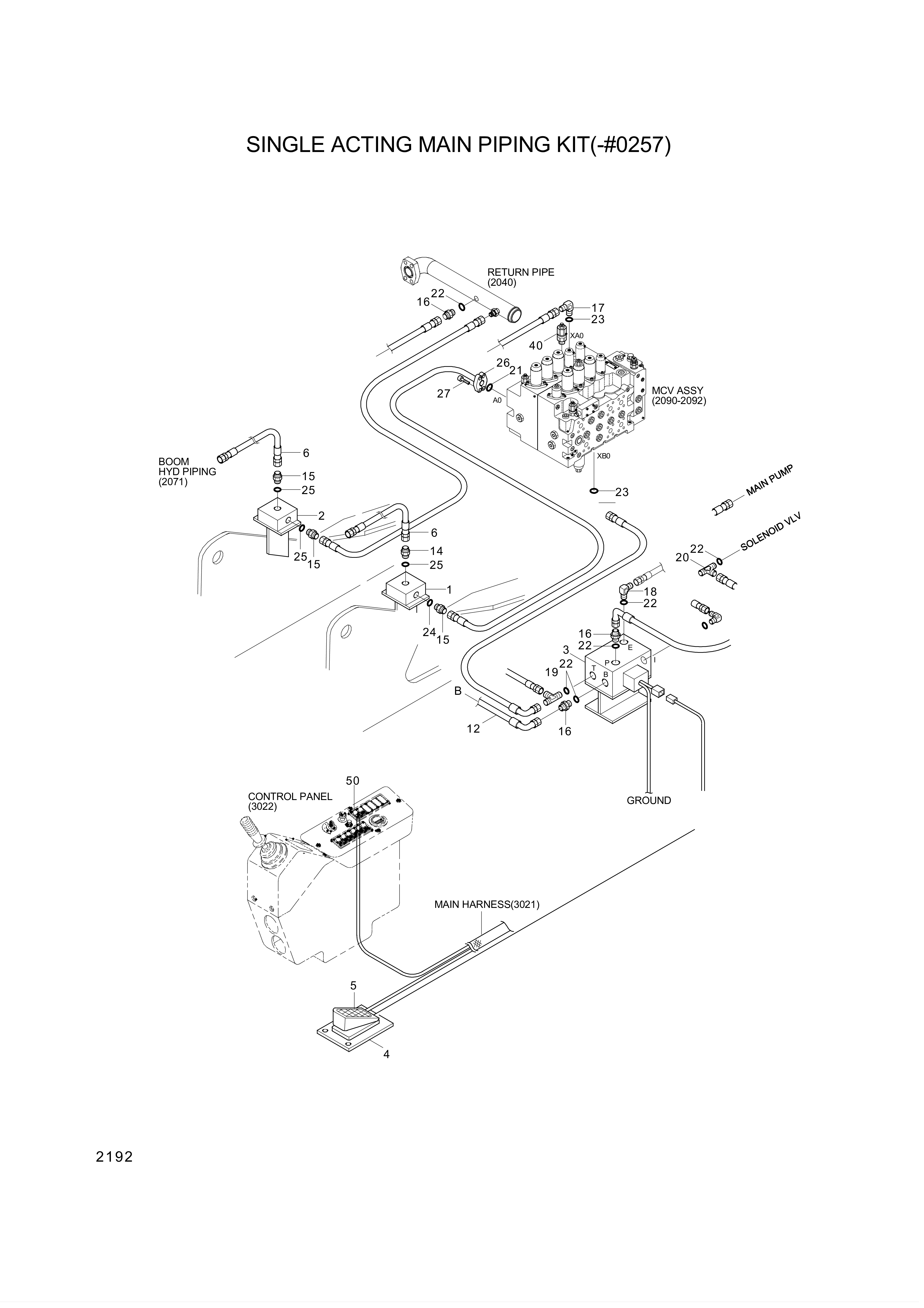 drawing for Hyundai Construction Equipment 013001-10045 - BOLT-SOCKET (figure 3)